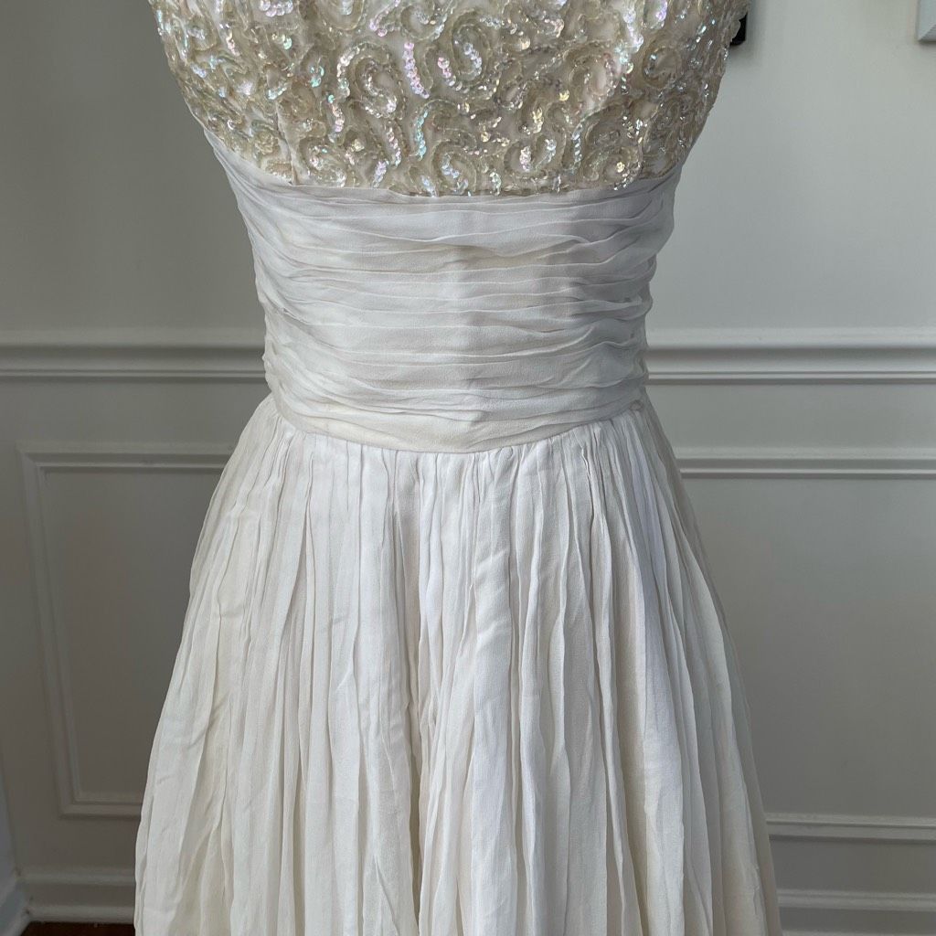 Vintage Vintage 50s Emma Domb San Francisco Midi Tea Length Formal D Size S / US 4 / IT 40 - 5 Thumbnail