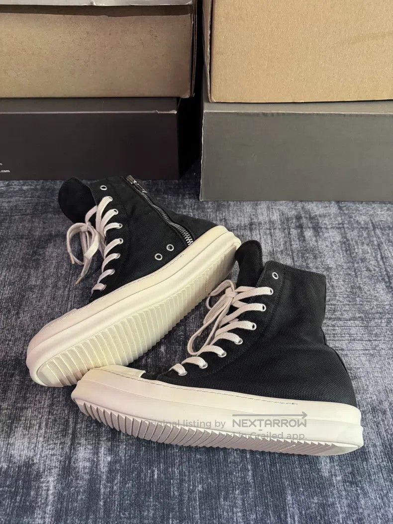 Rick Owens Rick Owens Double-thread silk-faced Converse shoes Size US 8.5 / EU 41-42 - 4 Thumbnail