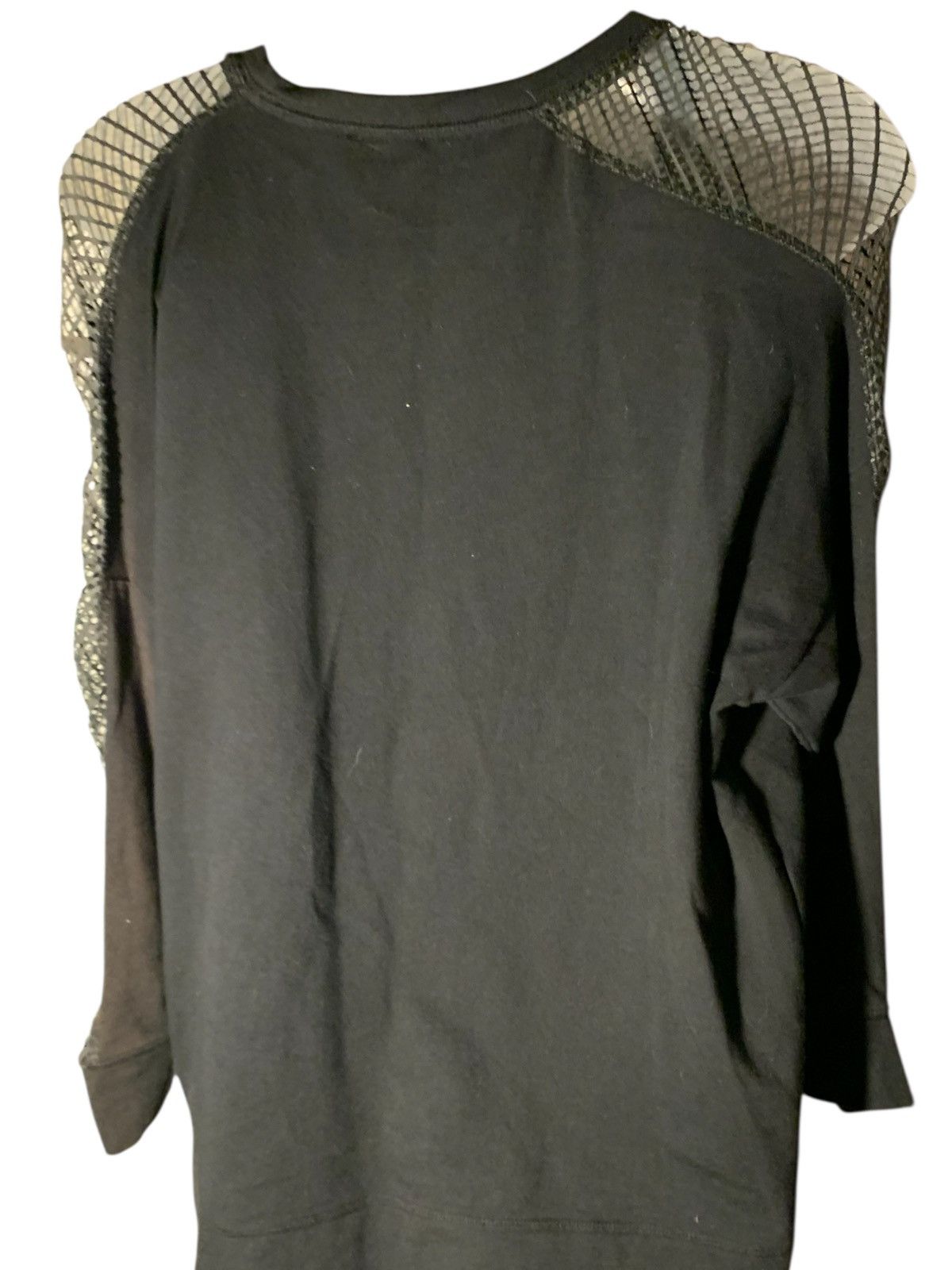 Jones New York Long Sleeved Mesh Top (item#10140) Size XL / US 12-14 / IT 48-50 - 5 Thumbnail