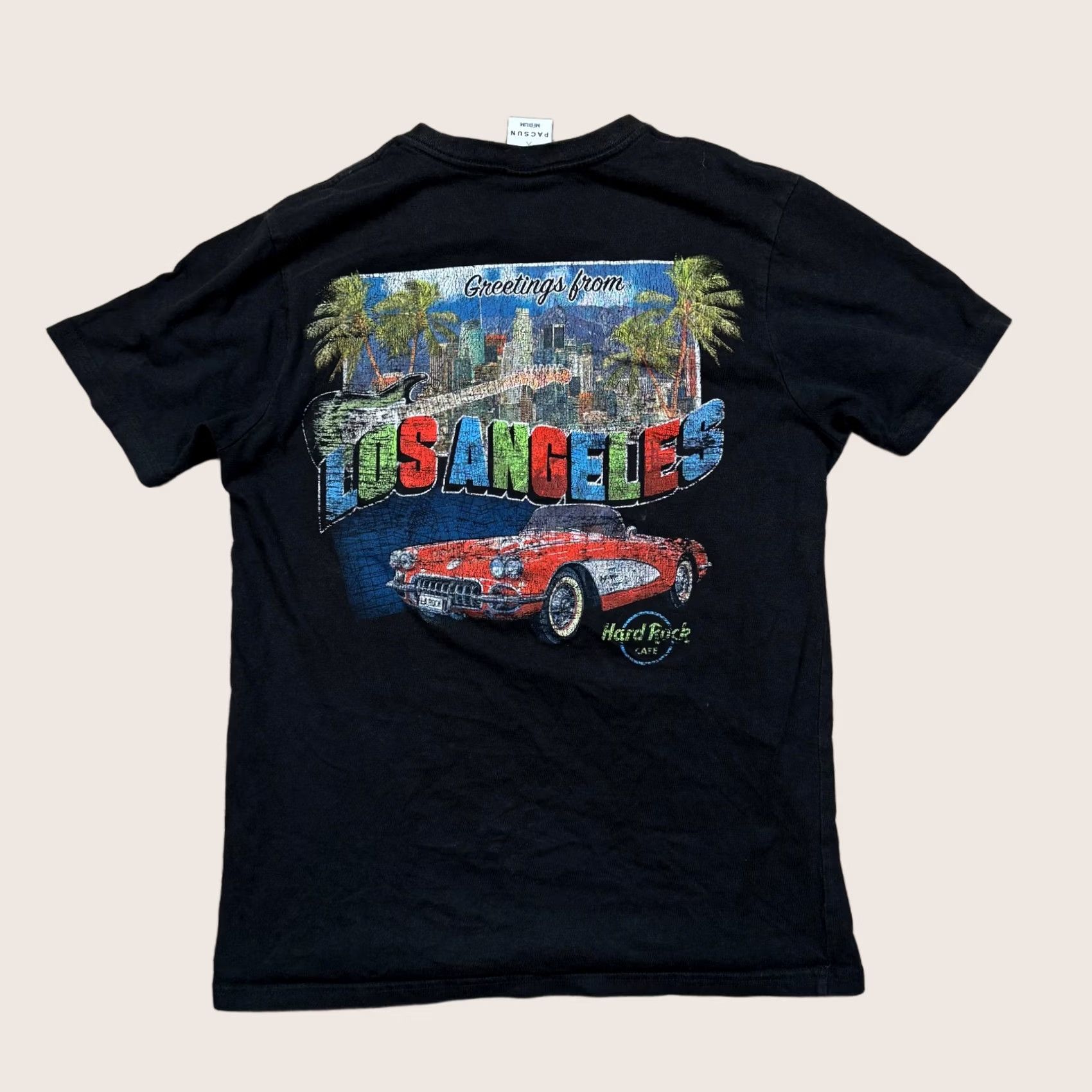 Pacsun PacSun Hard Rock Cafe Men's Shirt Size M Black Short Sleeve Pocket Tee Casual Shirt Size US M / EU 48-50 / 2 - 1 Thumbnail