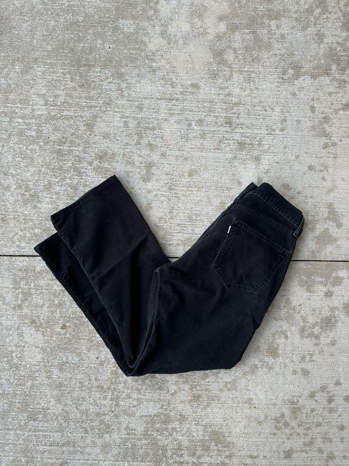 Levi's × Vintage Vintage Levi’s Corduroy Black Pants Size US 34 / EU 50 - 1 Thumbnail