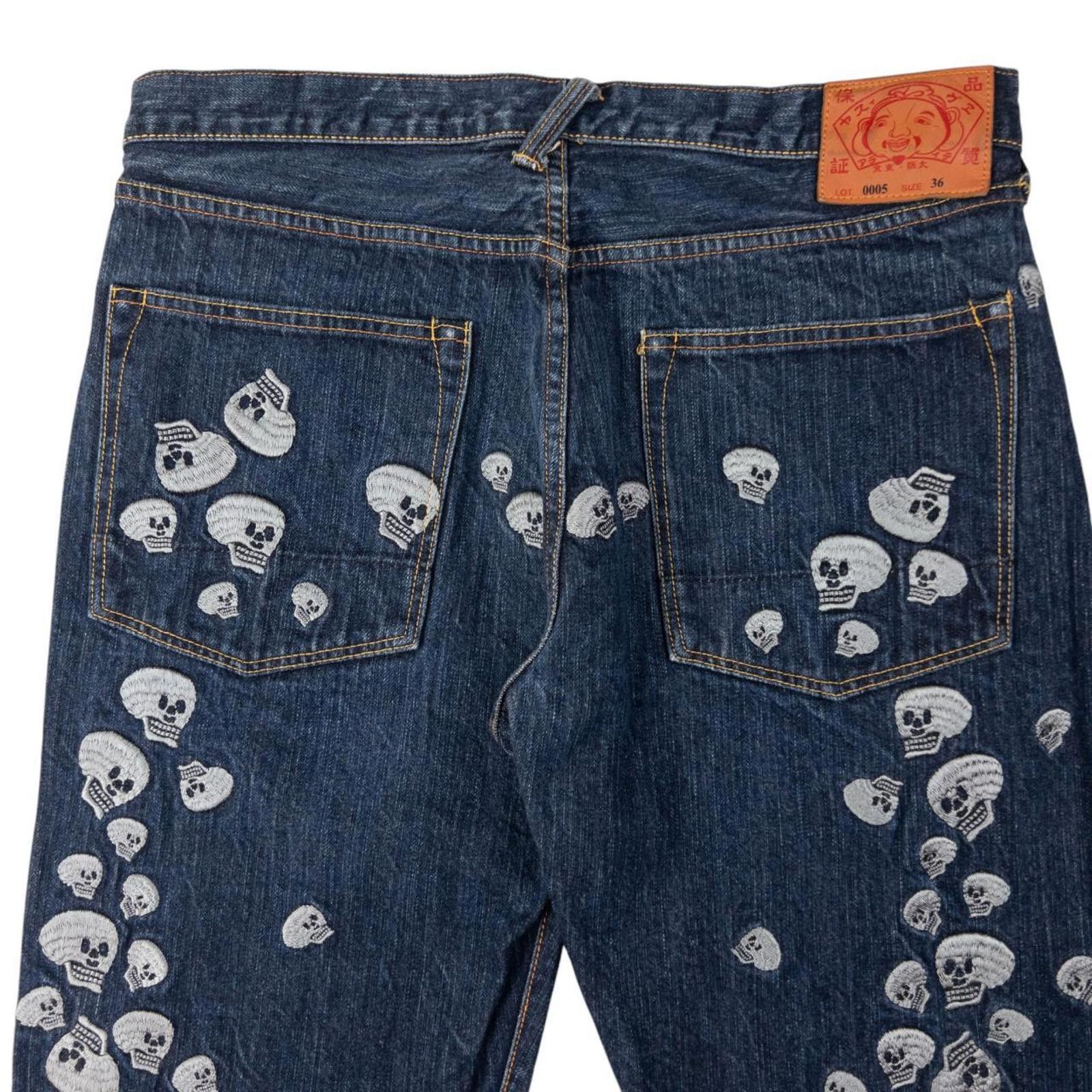Evisu Vintage Evisu Skull Daicock Japanese Denim Jeans Size W35 Size US 36 / EU 52 - 2 Thumbnail