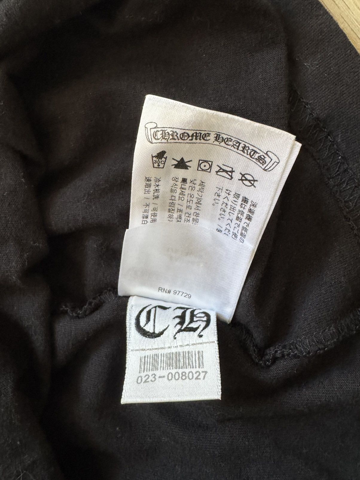 Chrome Hearts Chrome Hearts Color Gradient Sword Long Sleeve Tee Size L Size US L / EU 52-54 / 3 - 11 Thumbnail