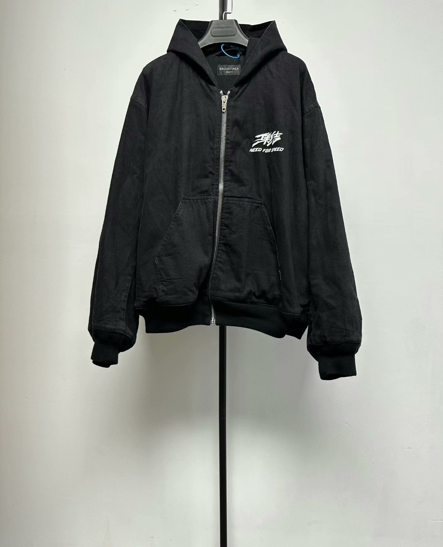 Balenciaga Balenciaga Need for Speed Zip Hoodie Size S Size US S / EU 44-46 / 1 - 1 Thumbnail