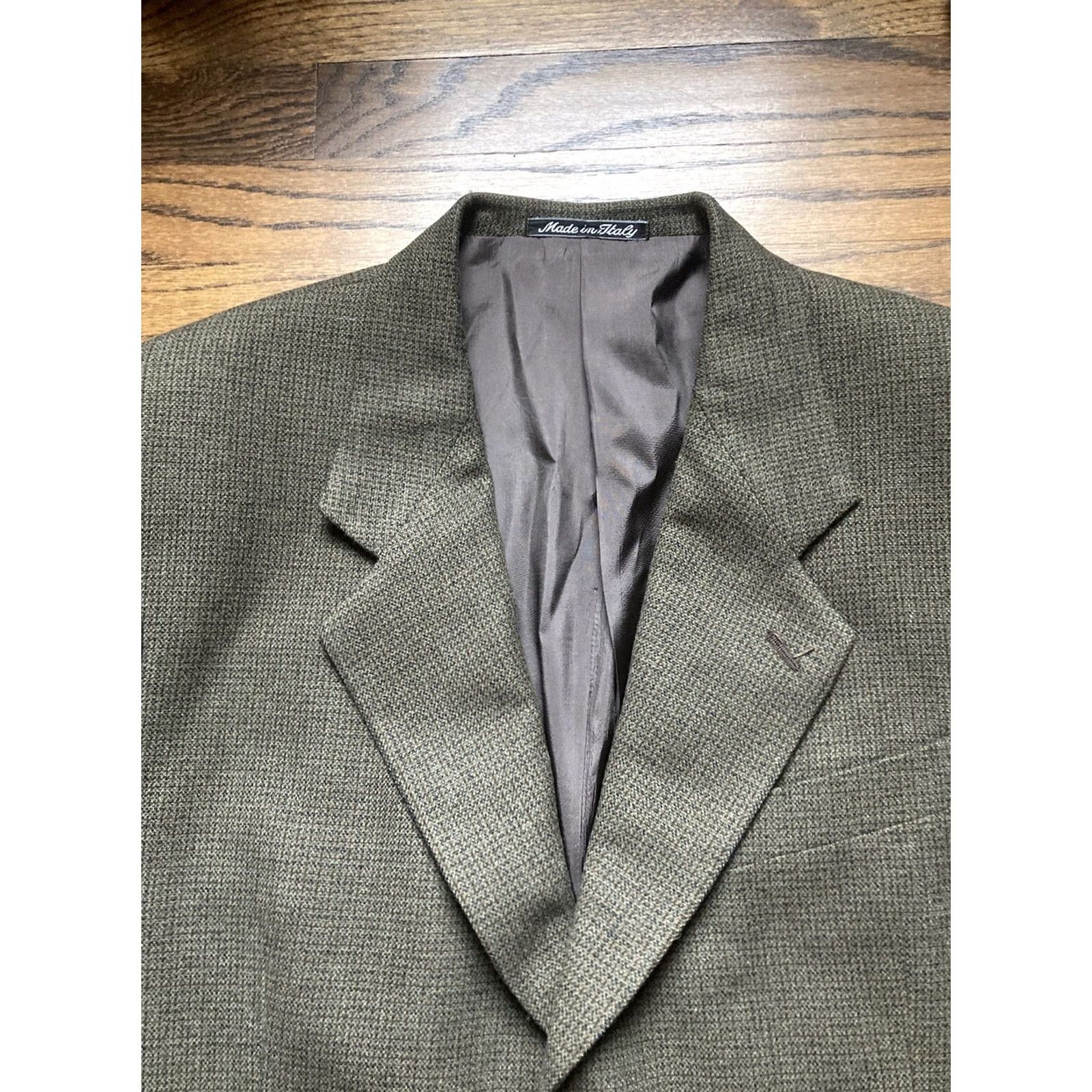 Giorgio Armani Giorgio Armani Jacket Mens 41R Wool Sport Coat Blazer Made in Italy 100% Sz Size 42R - 4 Thumbnail