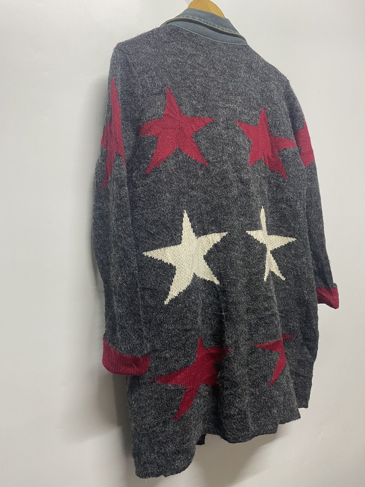 Designer × Japanese Brand × Other Japanese Brand Knitwear Wool Star Sweater Size M / US 6-8 / IT 42-44 - 6 Thumbnail