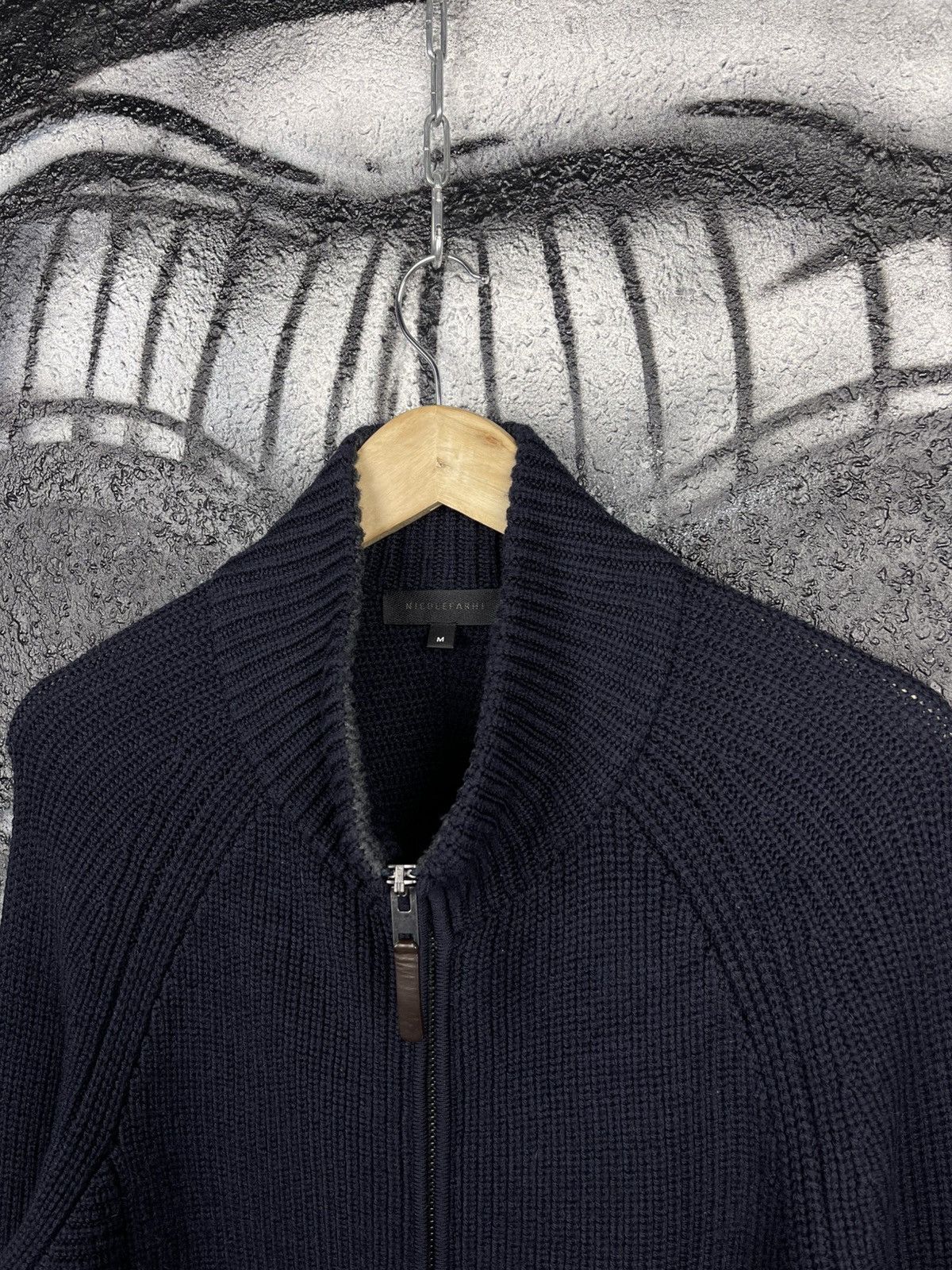 Nicole Farhi Nicole Farhi Heavy Knit Full Zip Sweater Men’s Size M Size US M / EU 48-50 / 2 - 8 Thumbnail