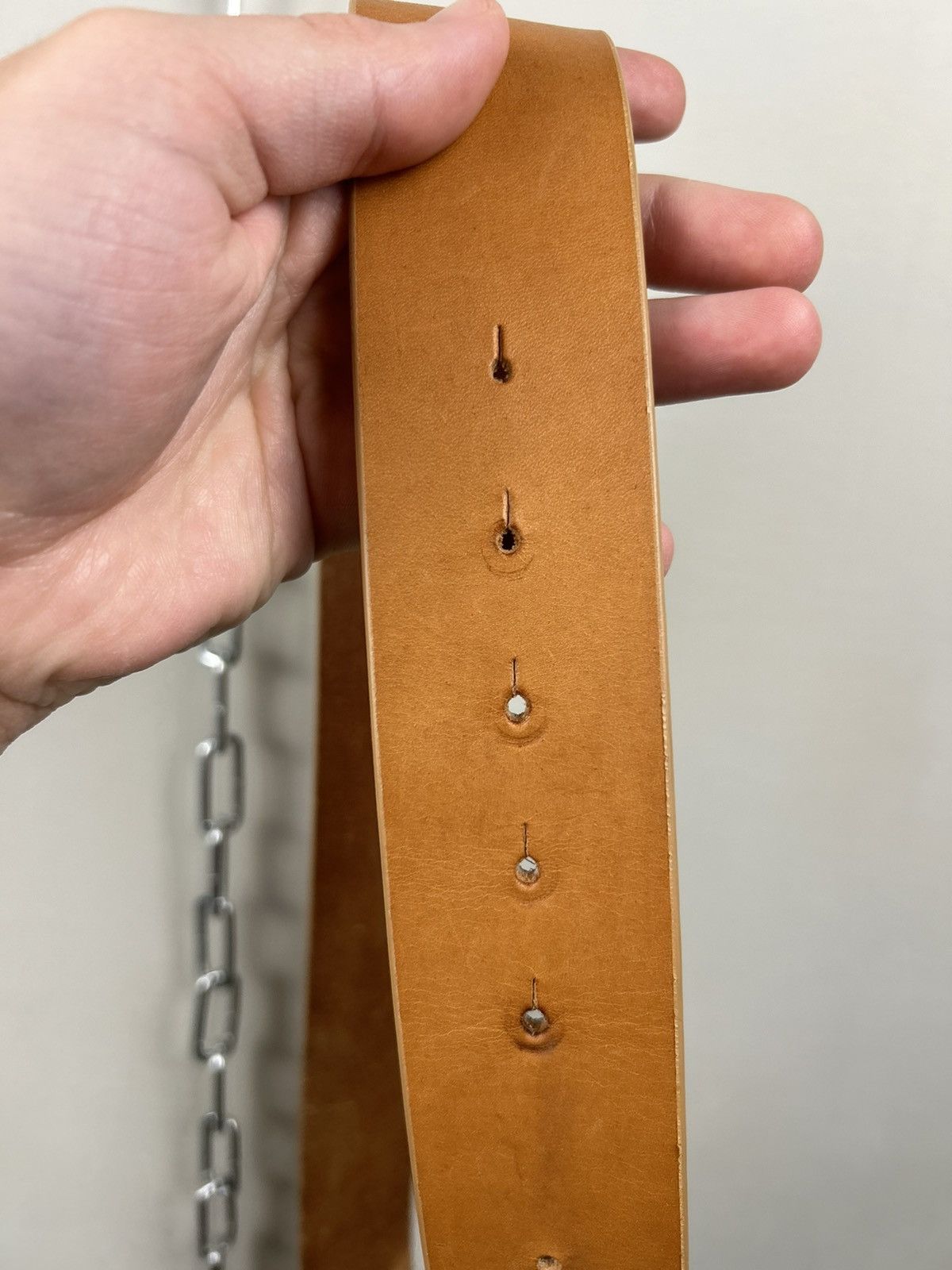 Maison Margiela MAISON MARGIELA Belt Leather Size ONE SIZE - 6 Thumbnail