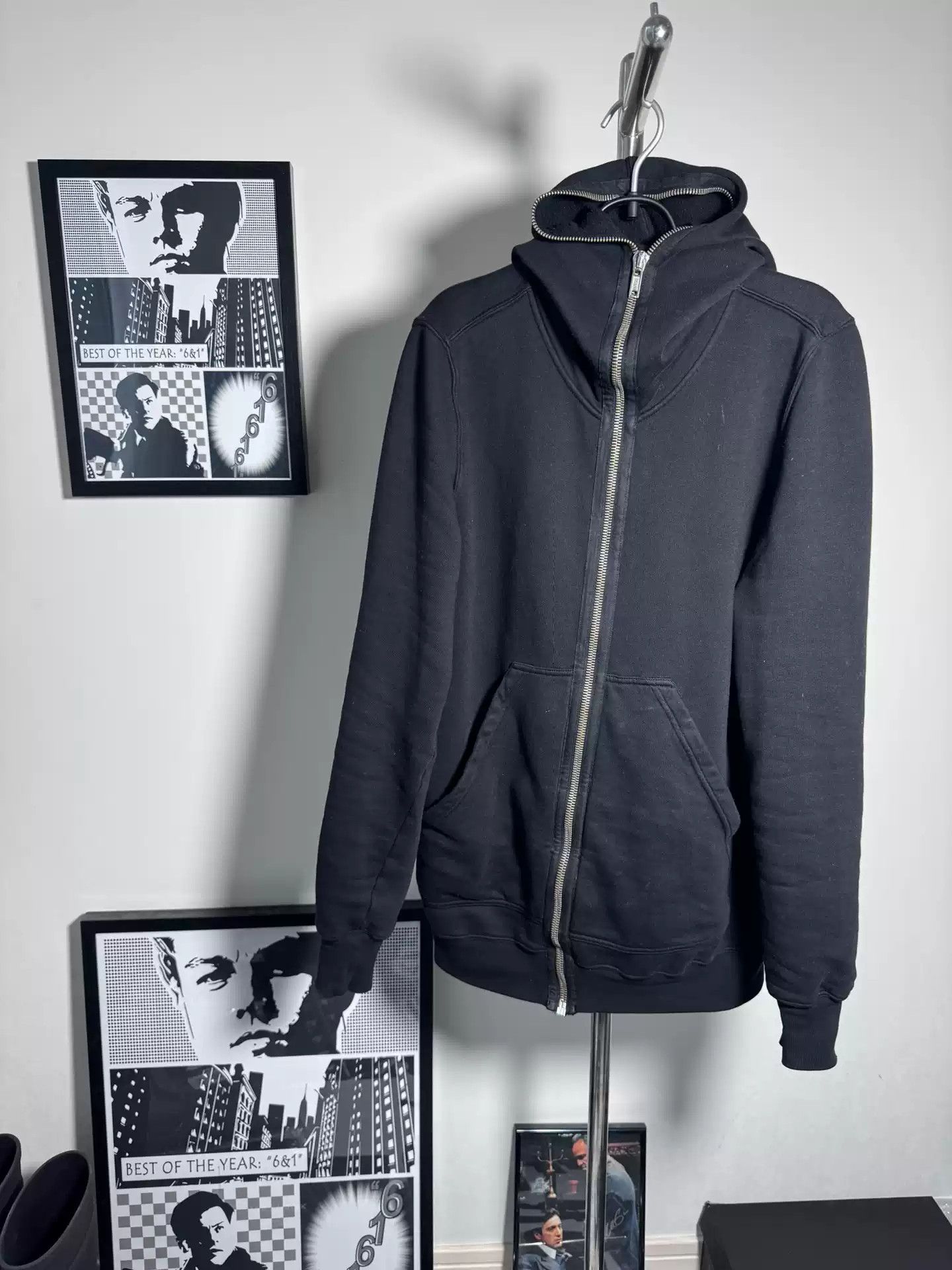 Rick Owens Rick owens16SS full zipper shark head hoodie coat Size US M / EU 48-50 / 2 - 1 Thumbnail