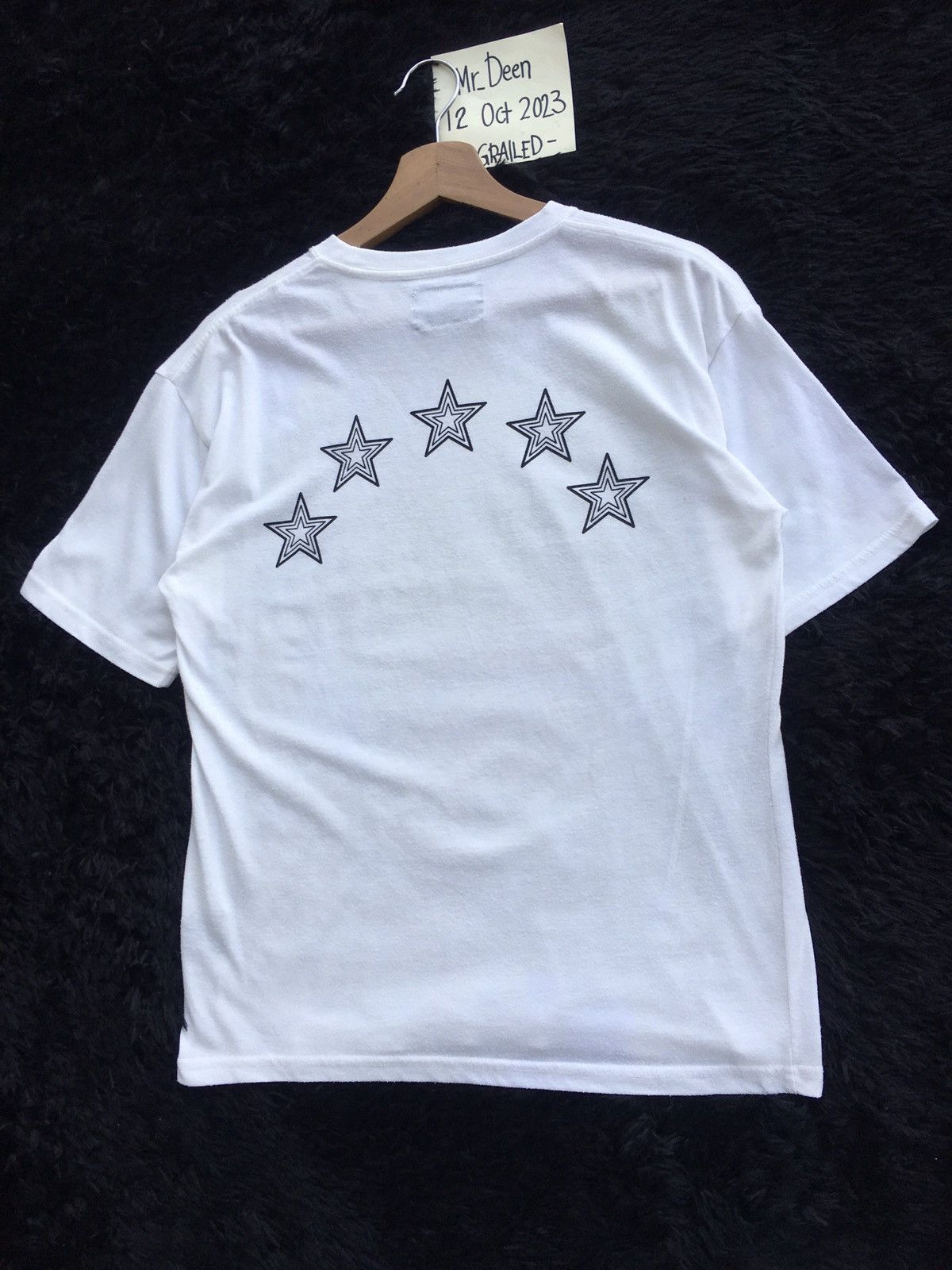 Number (N)ine Rare Number Nine (n) Denim Stars Tshirt Size US S / EU 44-46 / 1 - 4 Thumbnail