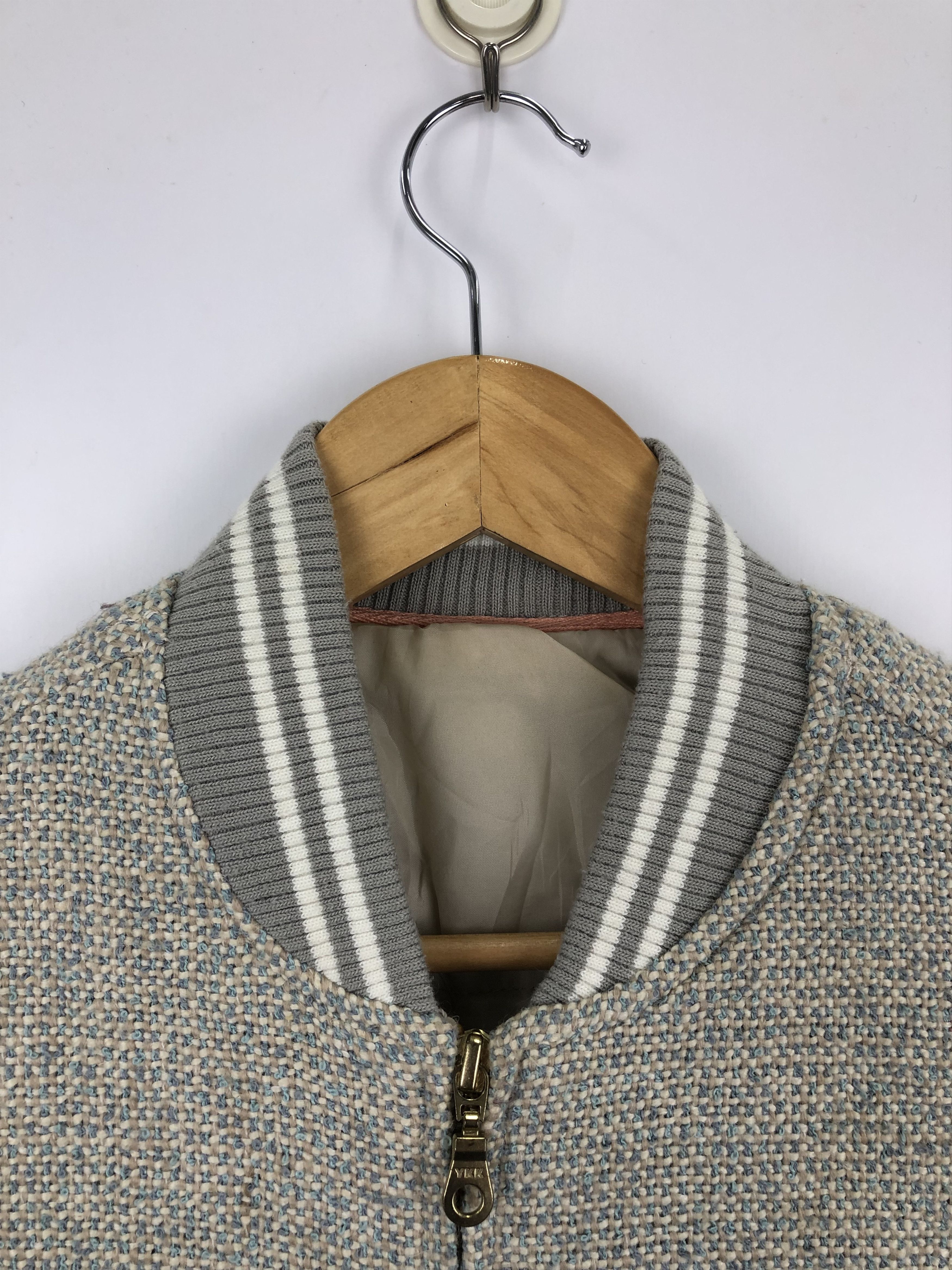 Japanese Brand Vintage Japanese Brand Wool Varsity Jacket Bomber V0447 Size US M / EU 48-50 / 2 - 7 Thumbnail