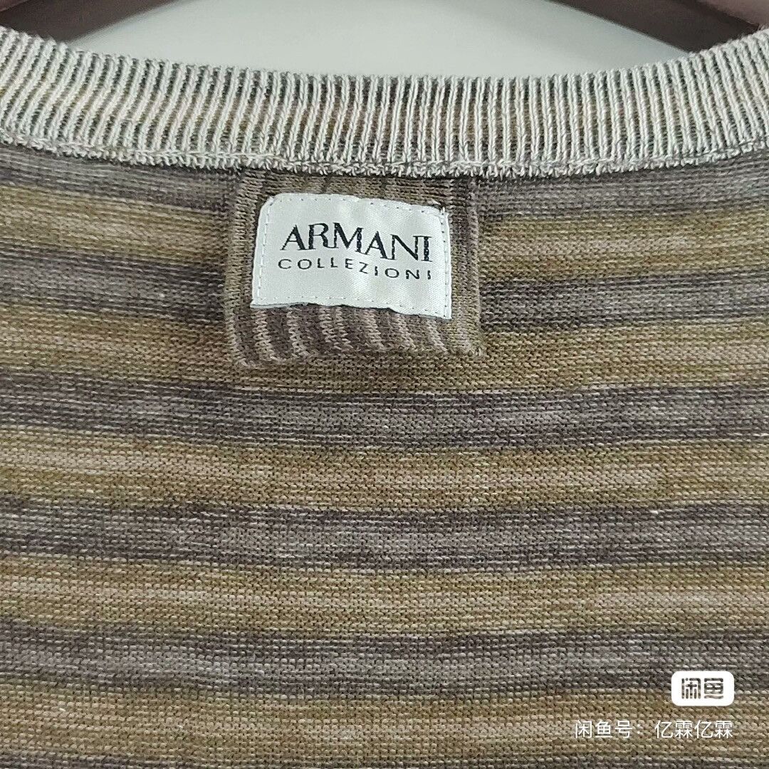 Armani armani collezioni knit sweater top Size US M / EU 48-50 / 2 - 6 Thumbnail