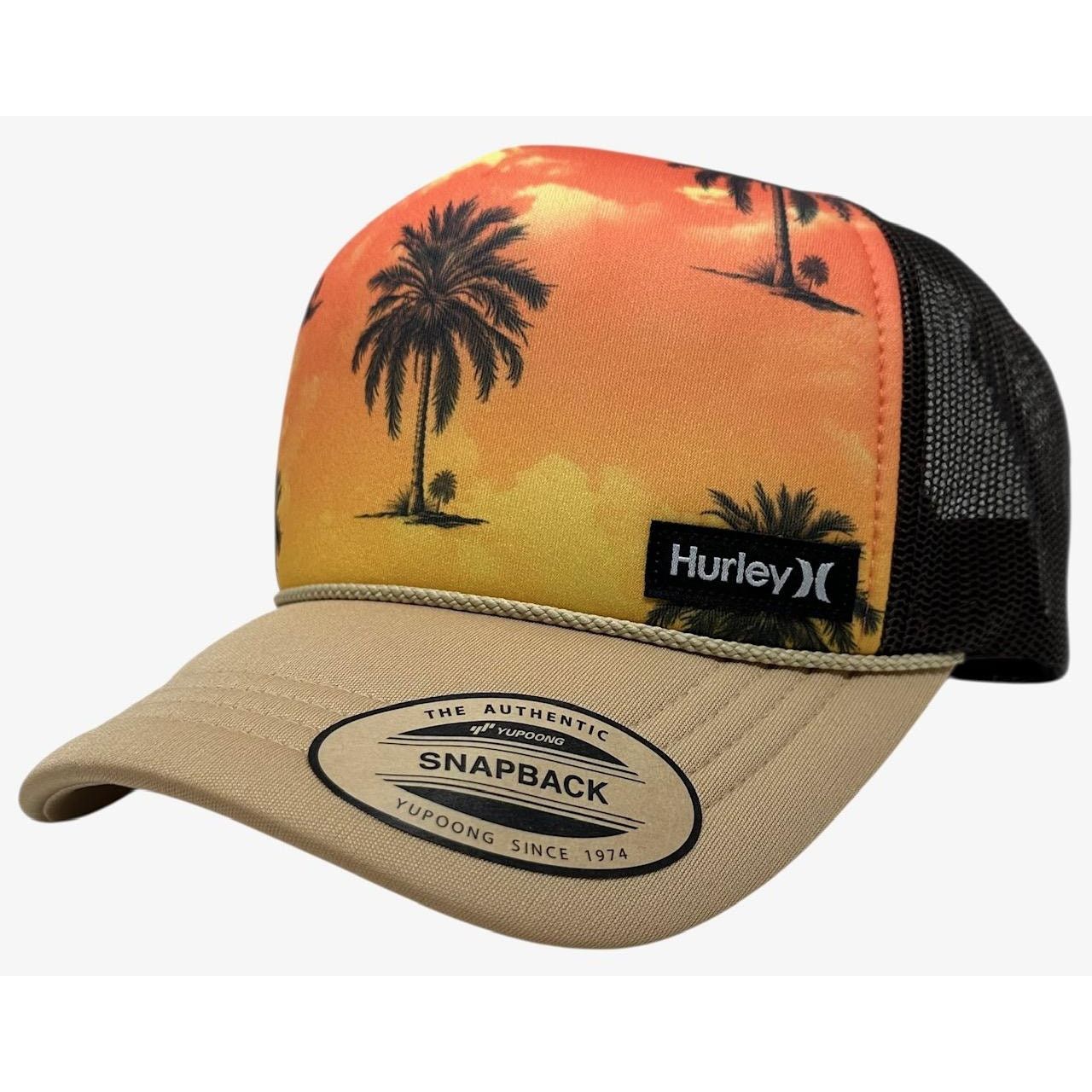 Hurley Hurley Men's Trucker Hat Rincon Mesh Snapback Cap in Sunset Size ONE SIZE - 1 Thumbnail