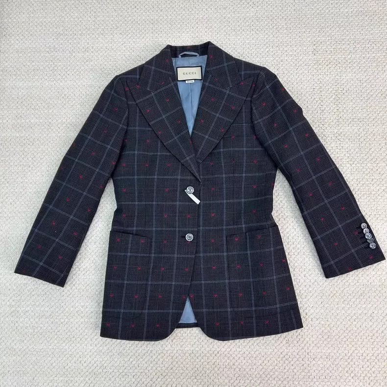 Gucci Gucci Love plaid suit Size 40R - 1 Thumbnail