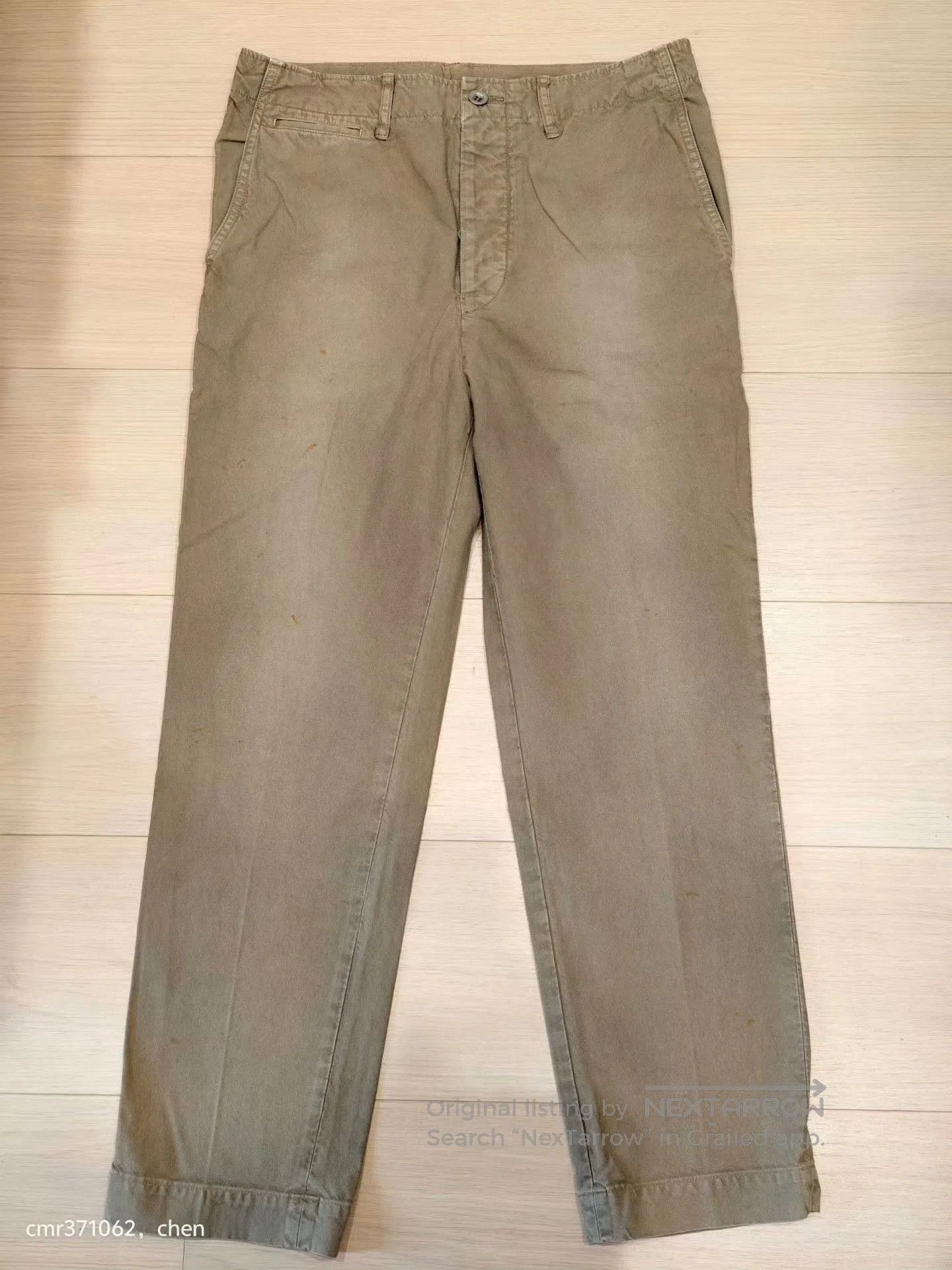 Visvim VISVIM 23AW FIELD CHINO PANTS DMGD. Size US 31 - 1 Thumbnail