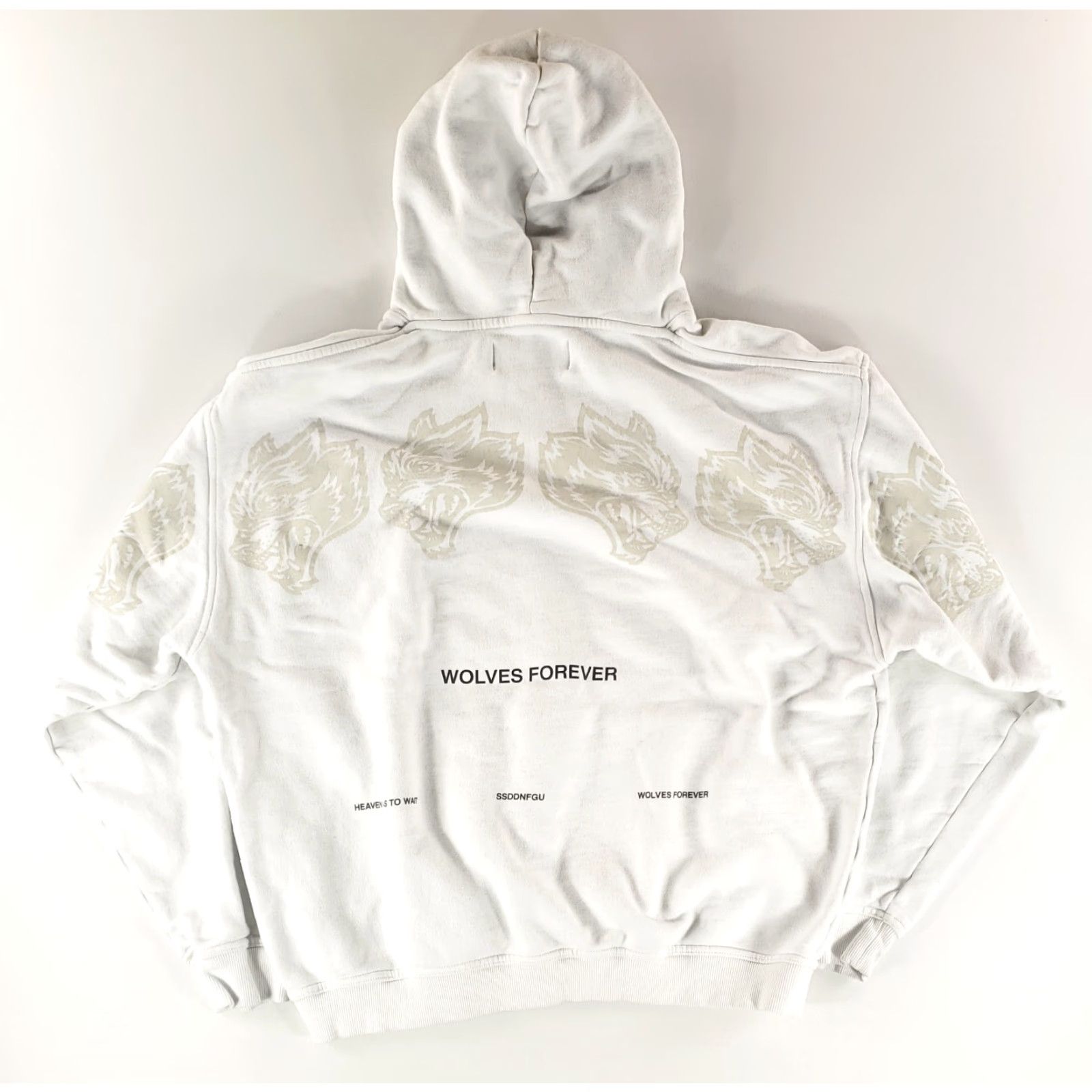 Darc Sport Darc Sport Wolves Club Limited Edition Hoodie Sweatshirt White Mens XL Size US XL / EU 56 / 4 - 4 Thumbnail