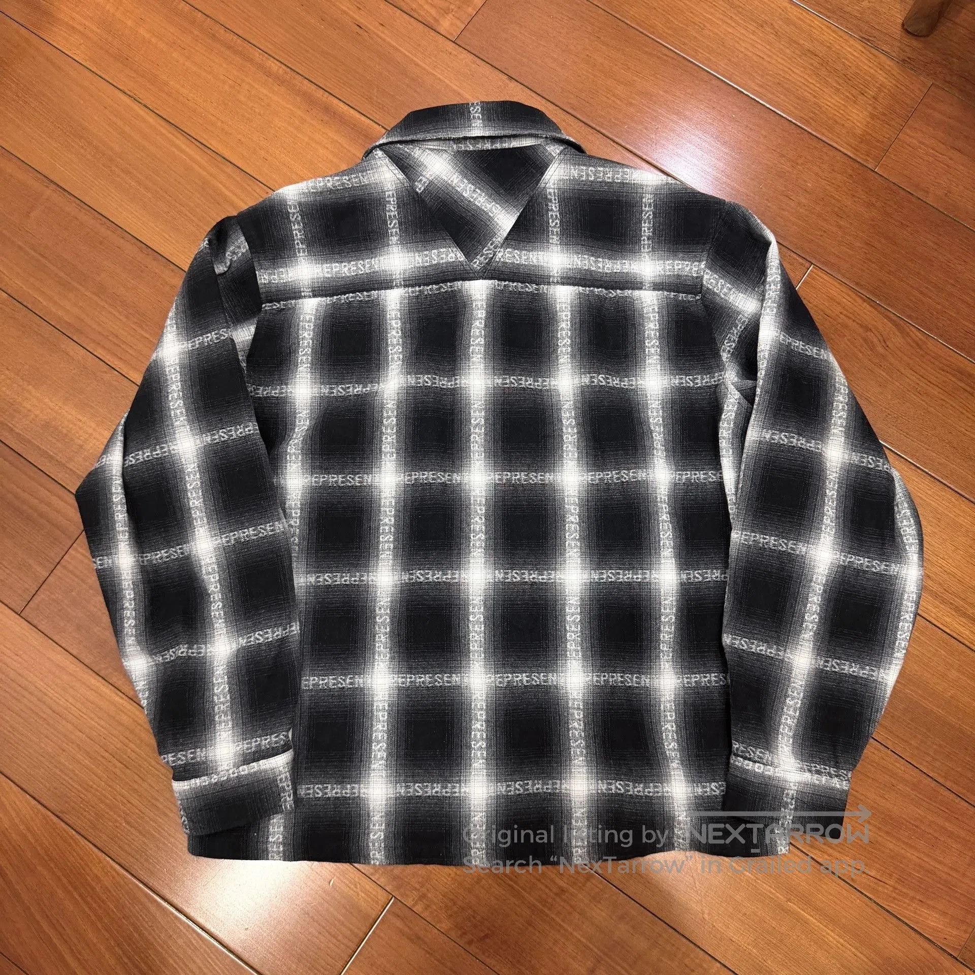 Represent Clo. Represent White Black Print Shirt Jacket. Size US S / EU 44-46 / 1 - 2 Thumbnail