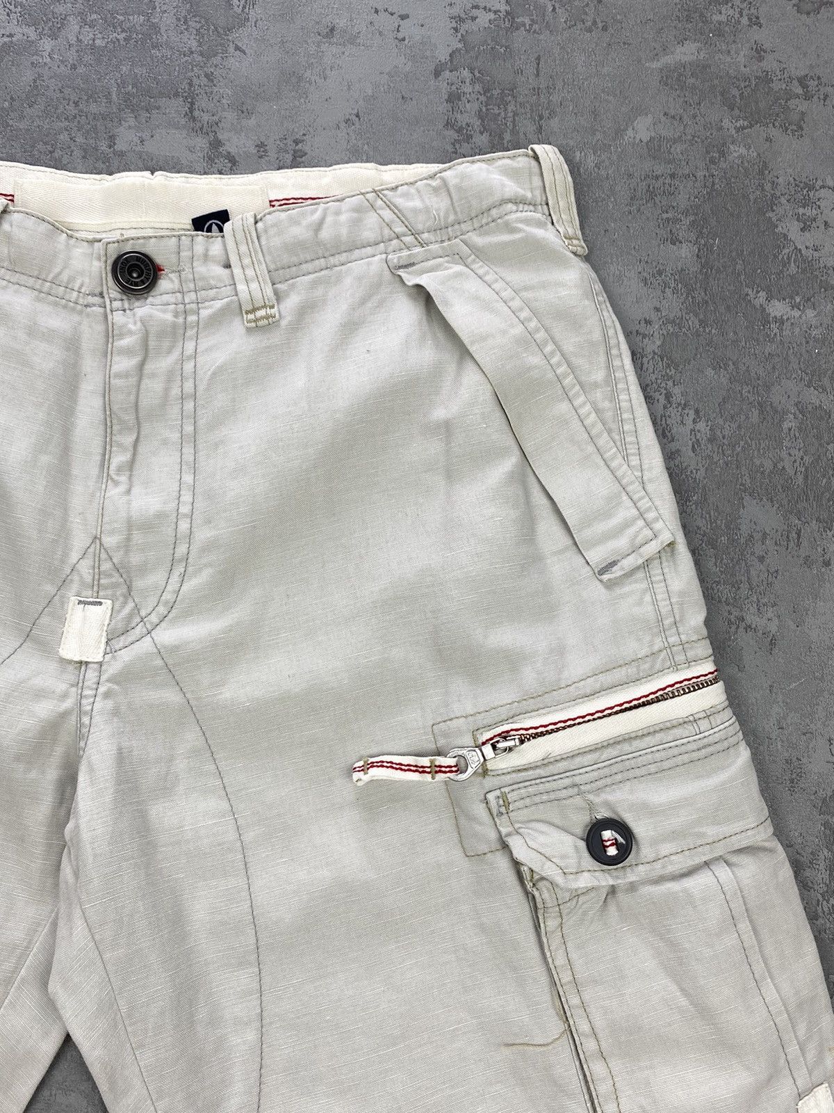 Japanese Brand × Vintage Murphy & Nye beige Parashute Outdoor Pants Maharishi Style Size 25" / US 0 / IT 36 - 6 Thumbnail