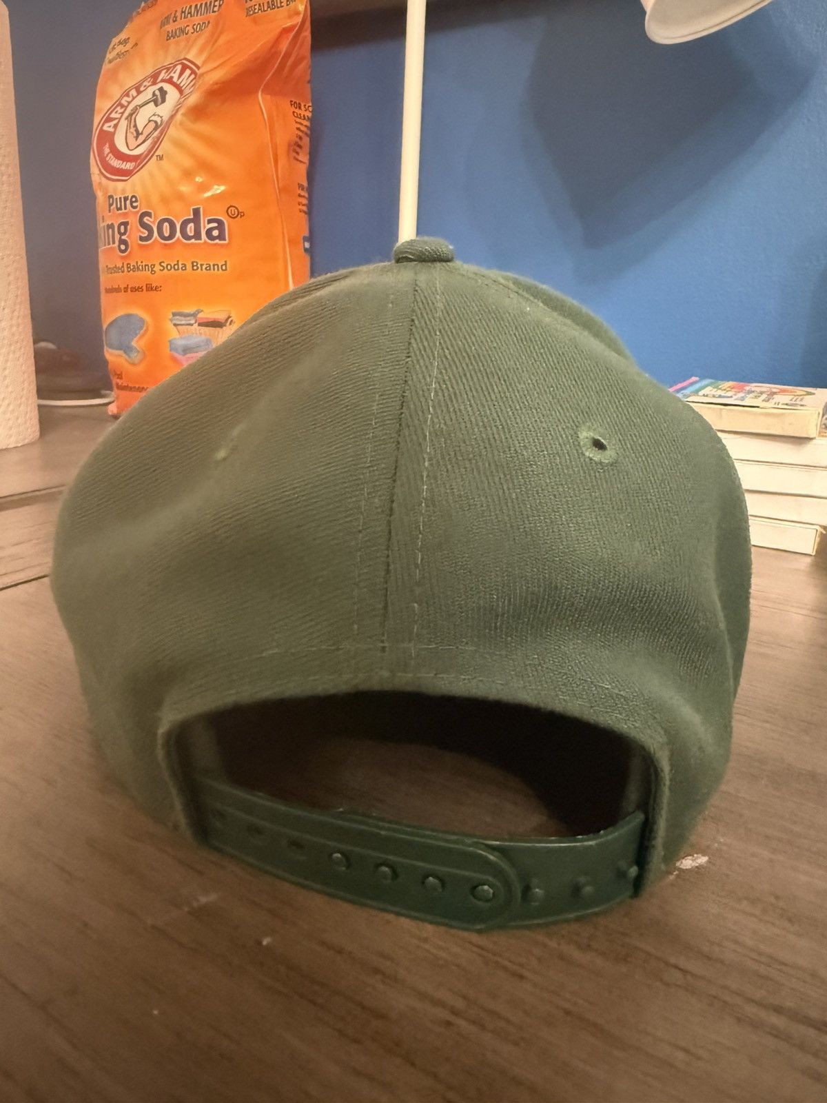 Eric Emanuel Eric Emanuel Green Snapback Hat Size ONE SIZE - 3 Thumbnail