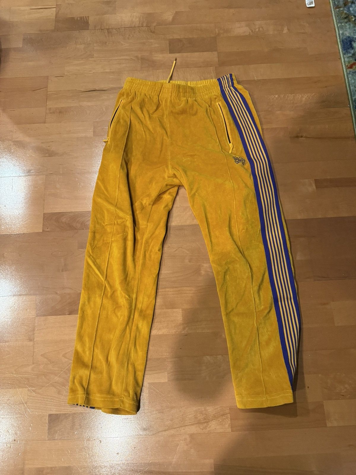 Needles Yellow/Purple Needles Sweatpants Size US 30 / EU 46 - 2 Thumbnail