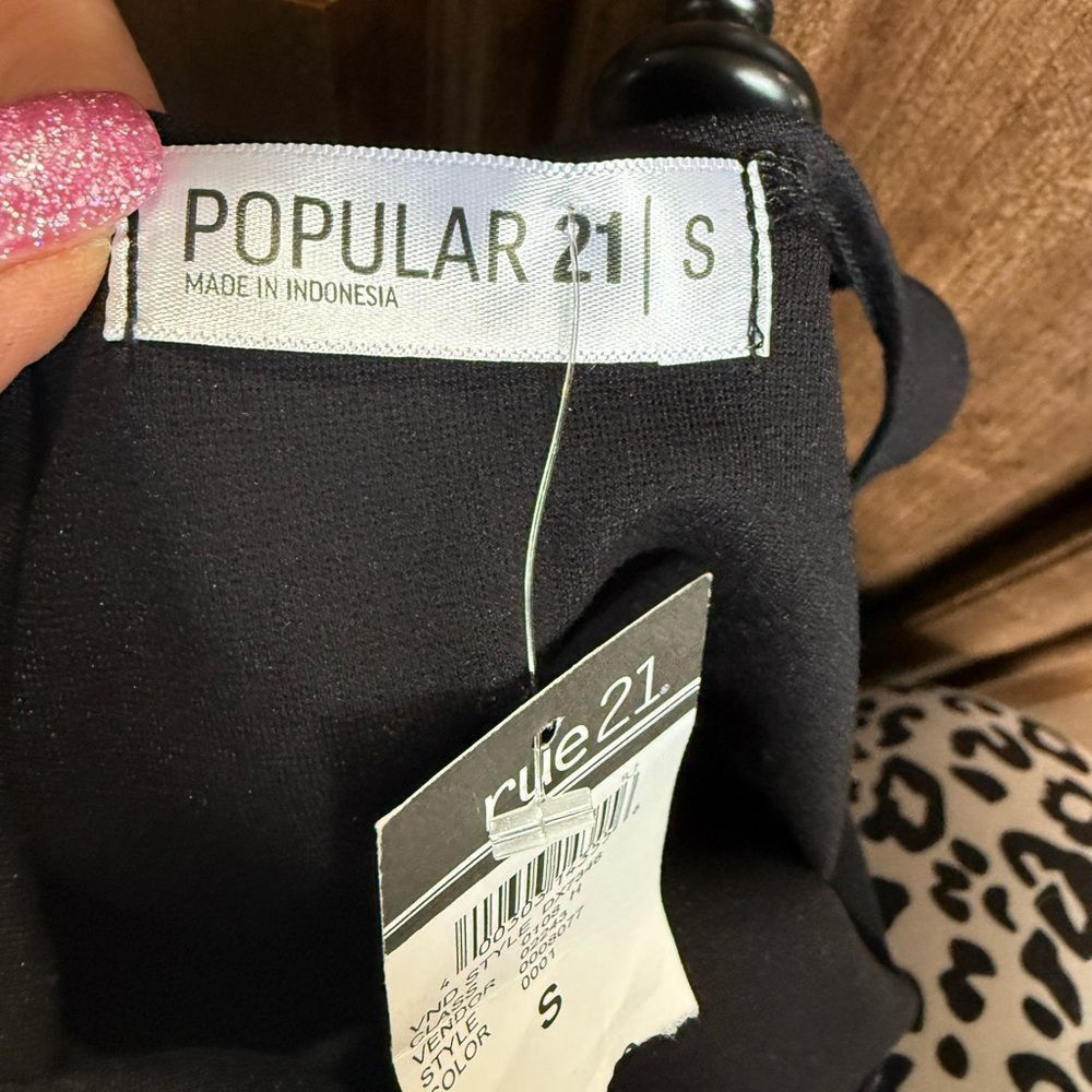 rue21 NWT rue 21 black body con dress Size S / US 4 / IT 40 - 6 Thumbnail