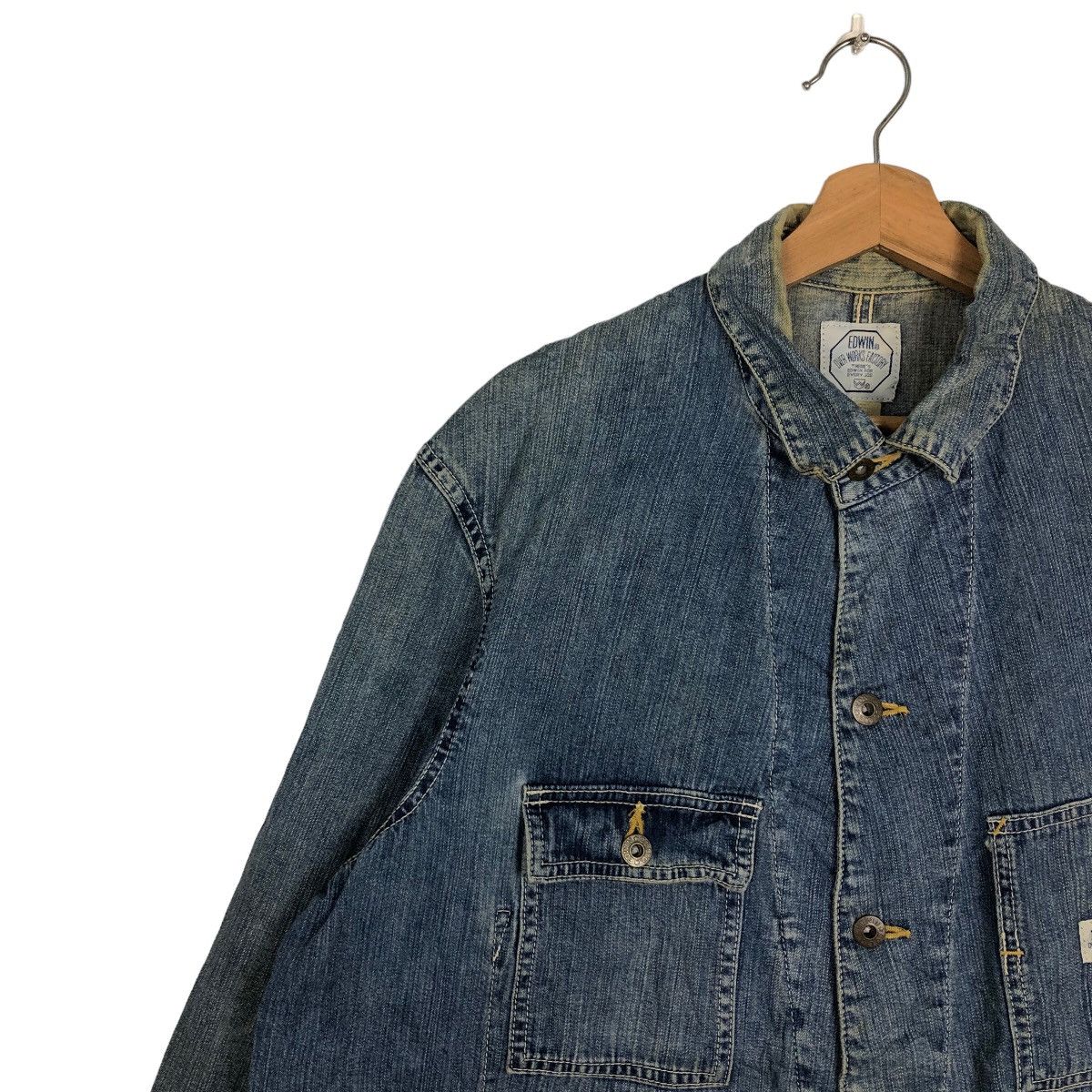 Toyo Enterprises 🔥90’s Chore Jacket Edwin Over Works Factory Toyo Enterprise Size US L / EU 52-54 / 3 - 7 Thumbnail