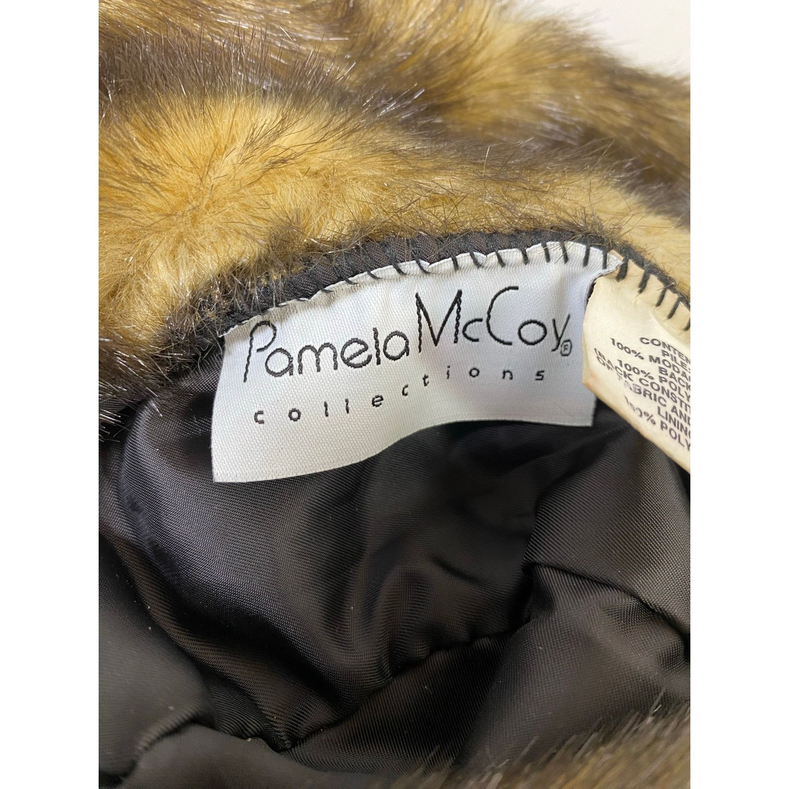 Other Pamela McCoy Faux Fur Hat NO SIZE Size ONE SIZE - 6 Thumbnail