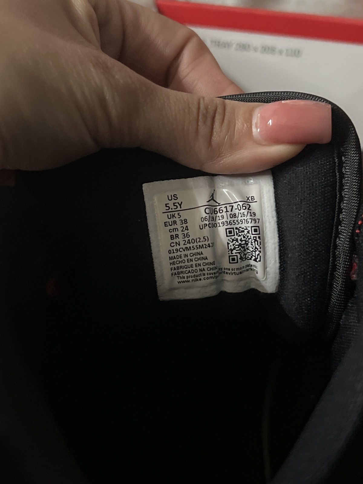 Nike 1 MID GS ‘FEARLESS’ COME FLY WITH ME Size US 5.5 / EU 38 - 7 Thumbnail