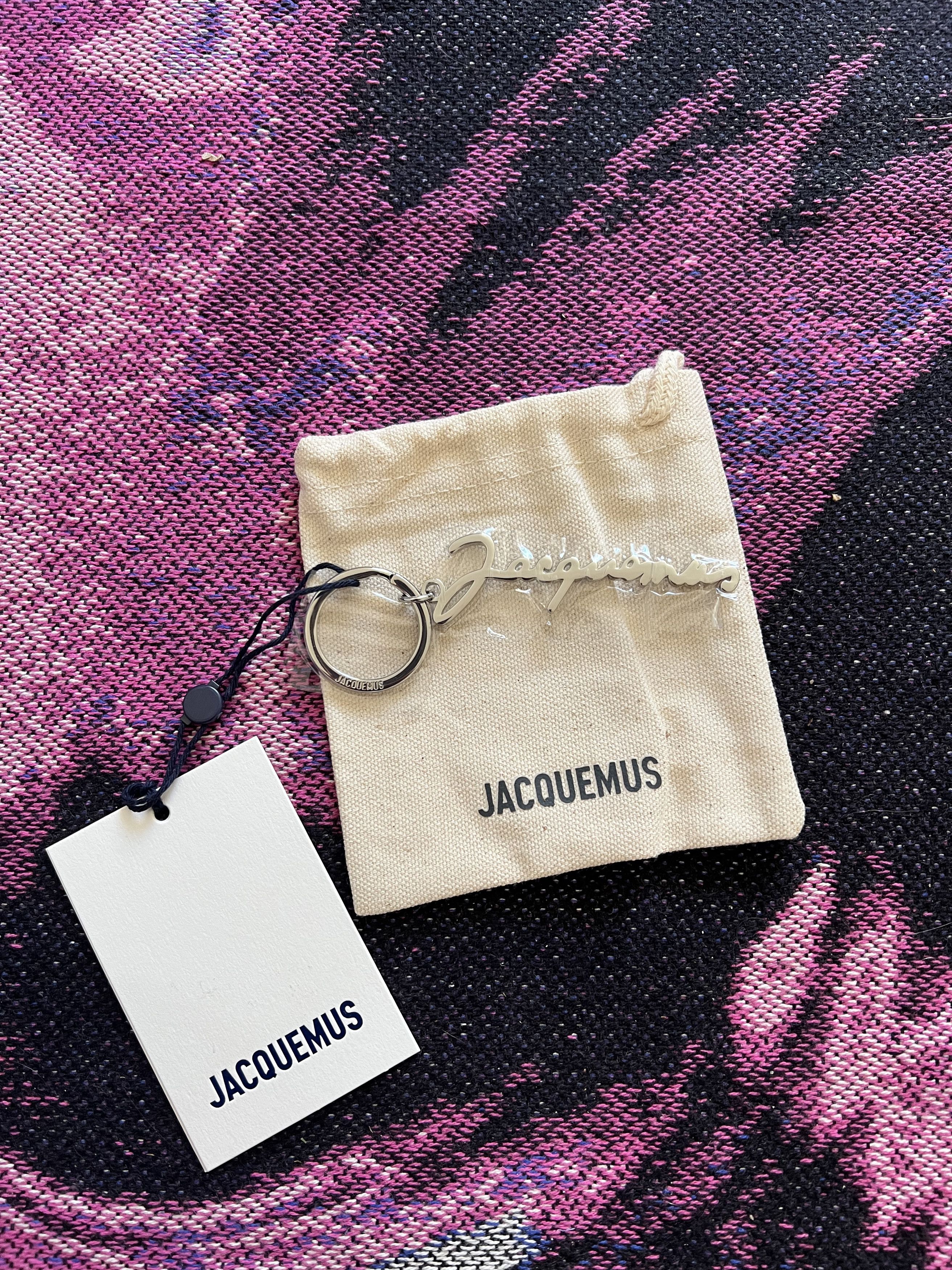 Jacquemus Jacquemus Signature Branded Brass Keyring Size ONE SIZE - 1 Thumbnail