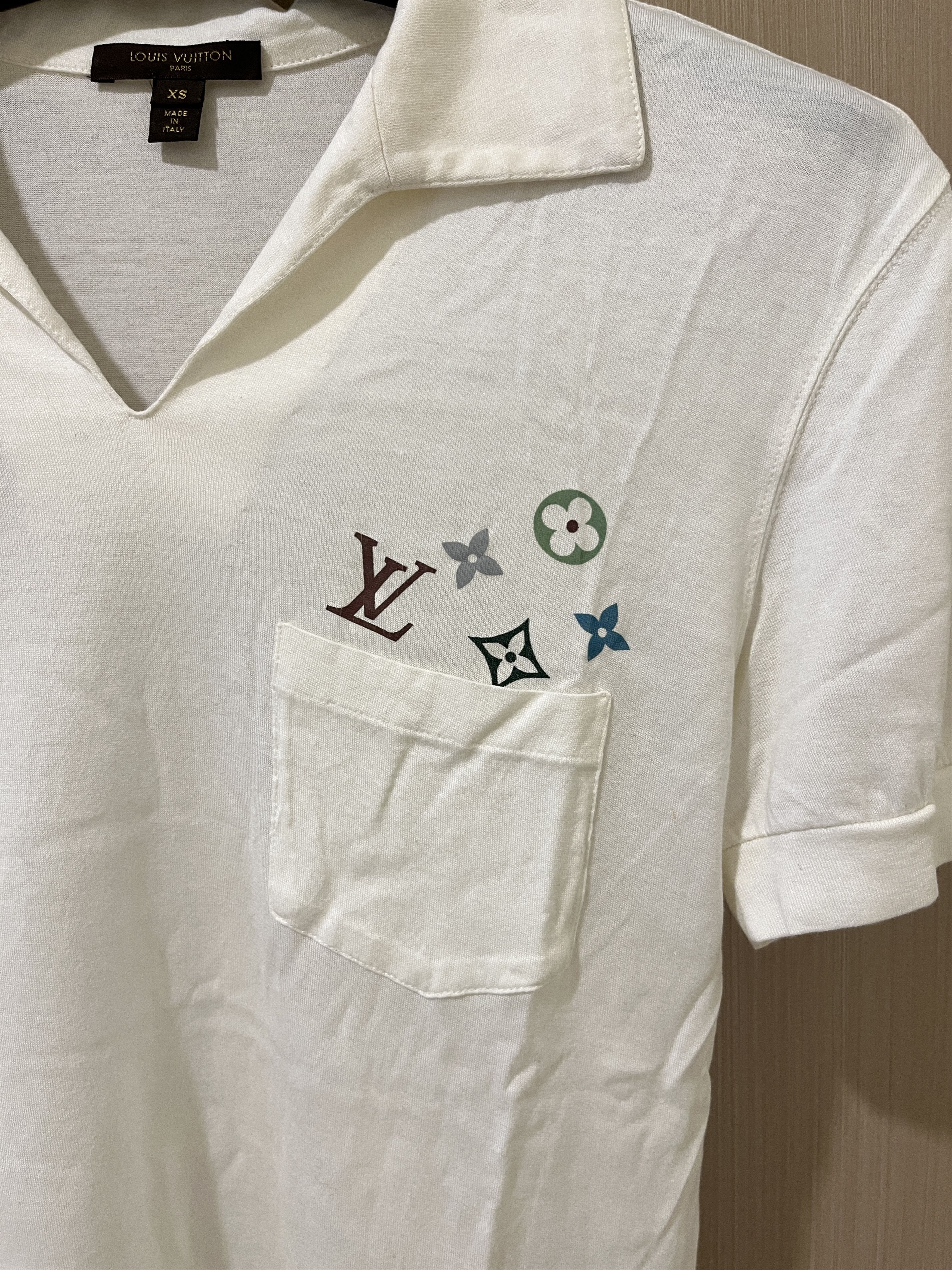 Louis Vuitton Louis vuitton White Pocket Monogram Size XS / US 0-2 / IT 36-38 - 4 Thumbnail