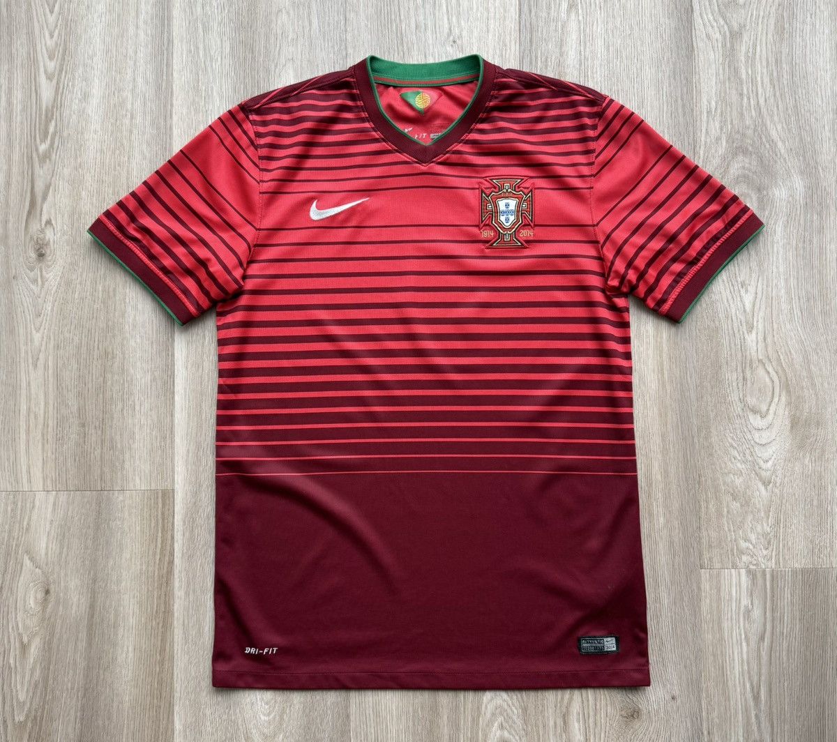 Nike 2014-2015 Home Portugal Football T-Shirt Soccer Jersey