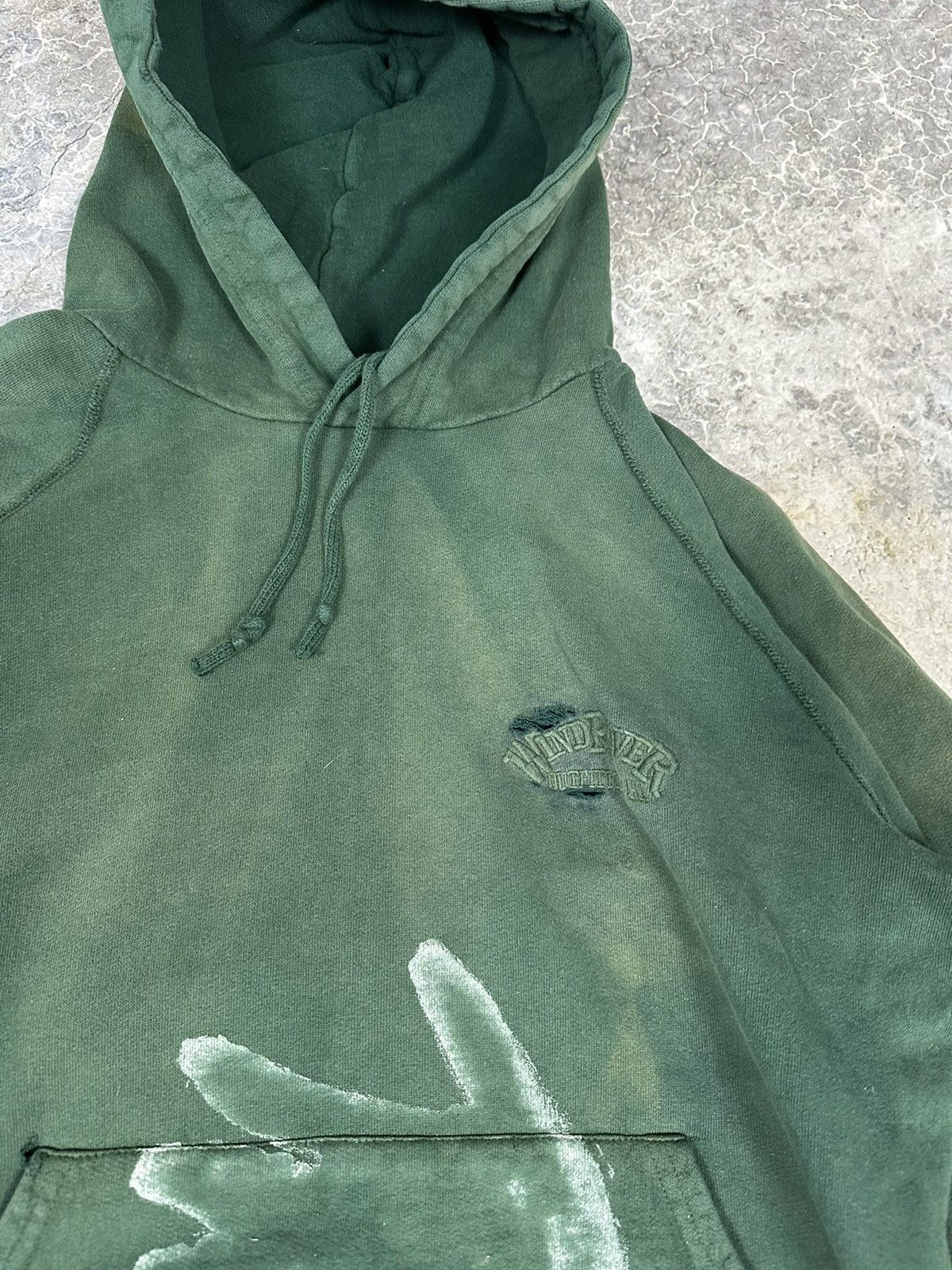 Designer × Vintage Vintage Faded “hands” Hoodie Size US S / EU 44-46 / 1 - 4 Thumbnail