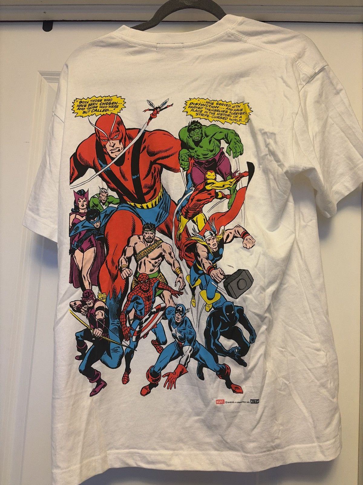 Allies kith x marvel spiderman tee