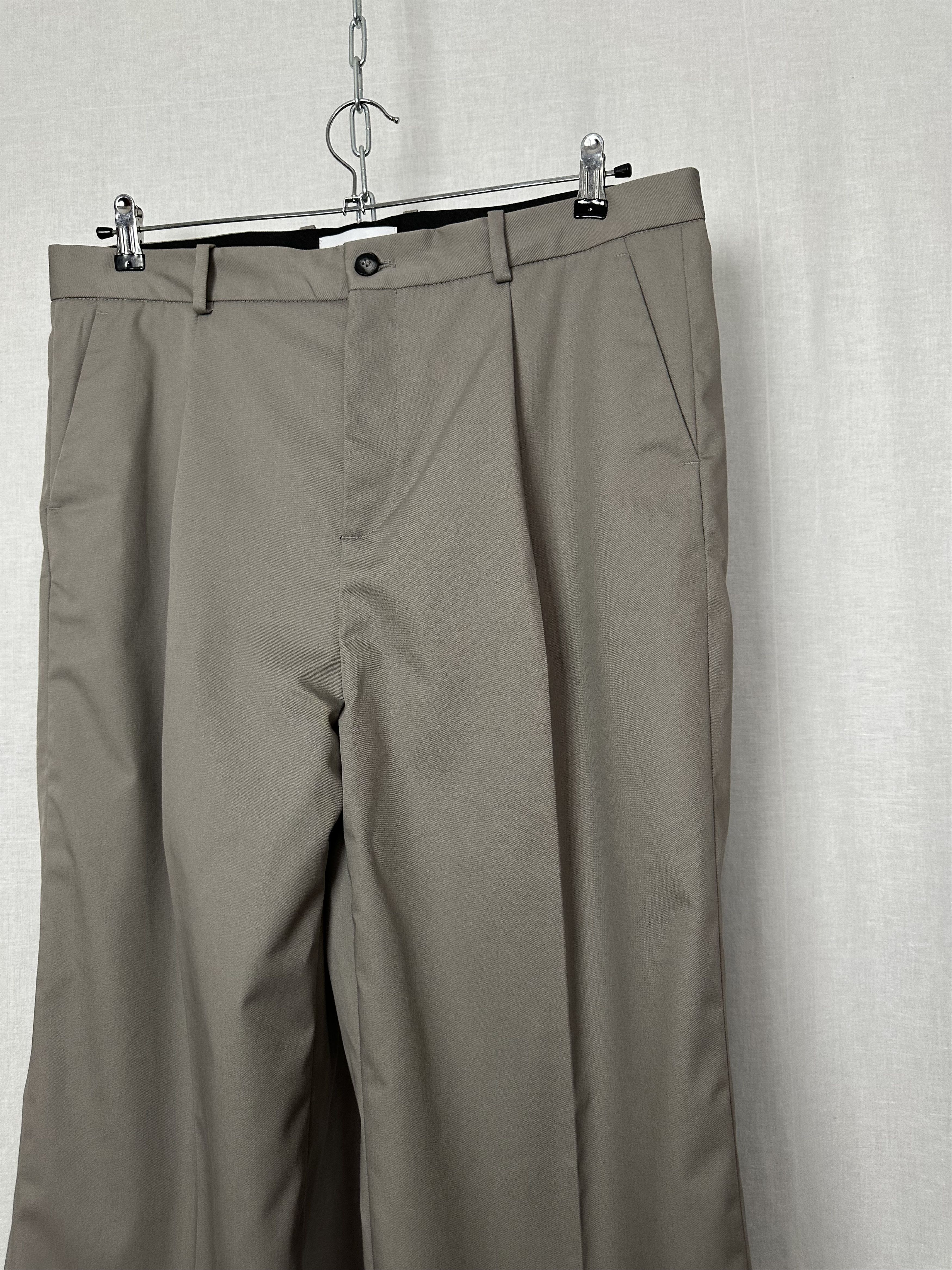 Han Kjobenhavn BNWT Oversized Gray Pleated Trousers Size US 38 / EU 54 - 3 Thumbnail