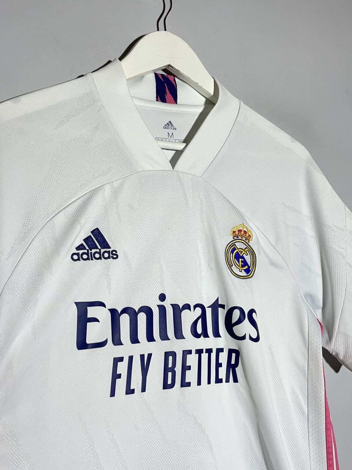 Adidas Real Madrid Adidas 2020/21 Home Y2k Football Shirt Size US M / EU 48-50 / 2 - 3 Thumbnail