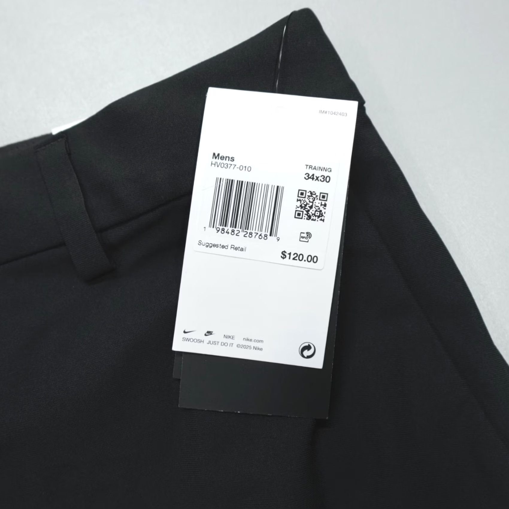 Nike Nike Pants Mens 34 White PerfectStretch Utility Dri FIT Men Size 34x30 Loose Size US 34 / EU 50 - 3 Thumbnail
