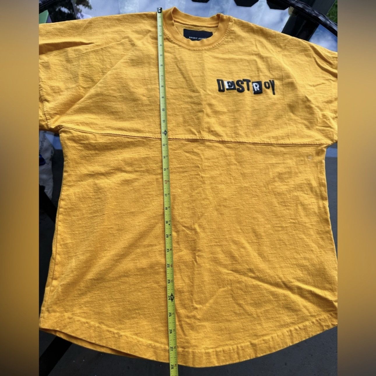Other Spirit Jersey Destroy Rockefeller Long Sleeve in Yellow XS Size US XS / EU 42 / 0 - 9 Thumbnail