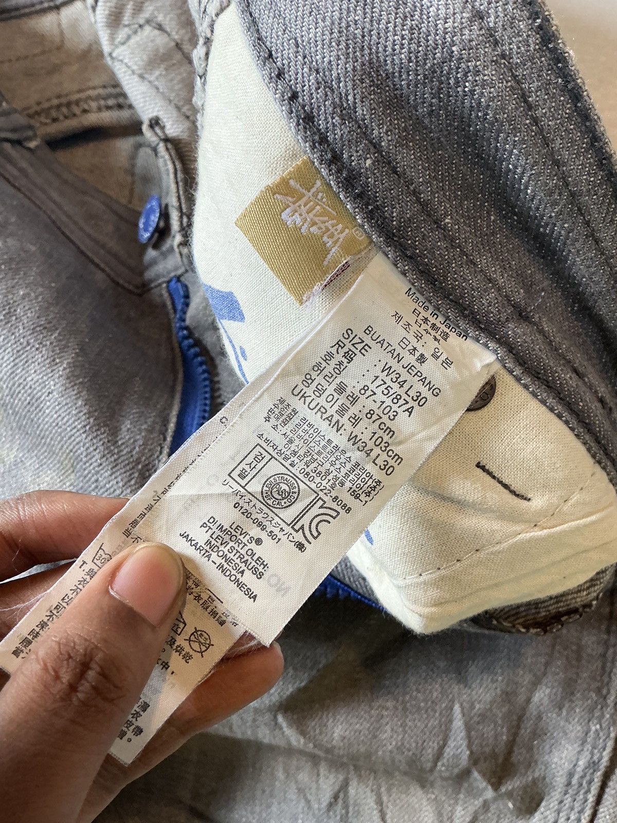 Stussy Vintage Stussy double knee denim Size US 34 / EU 50 - 9 Thumbnail