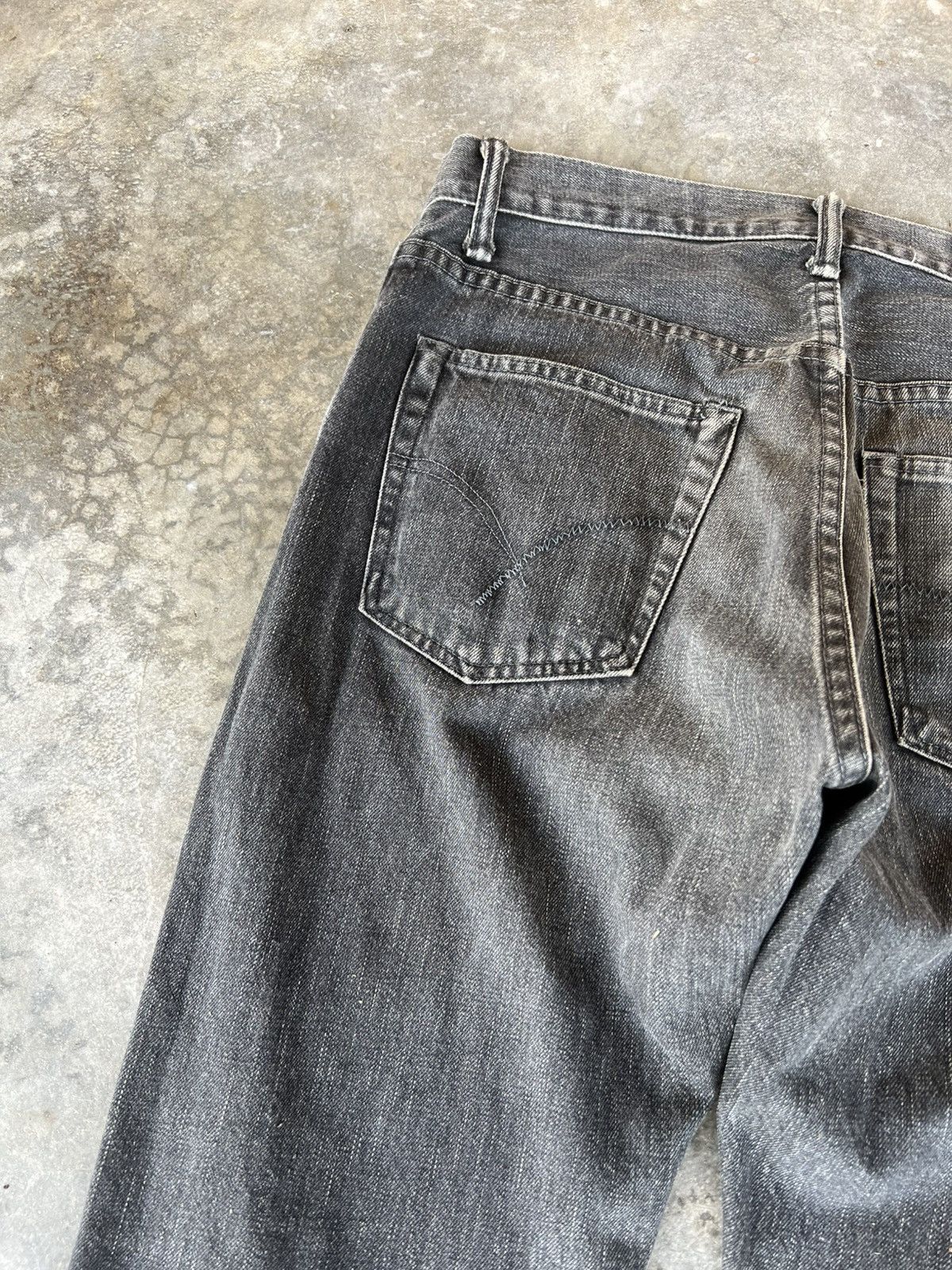 HRMTG × Japanese Brand × Jean HRM DISTRESS PATCHES SELVEDGE JEANS Size US 30 / EU 46 - 16 Thumbnail
