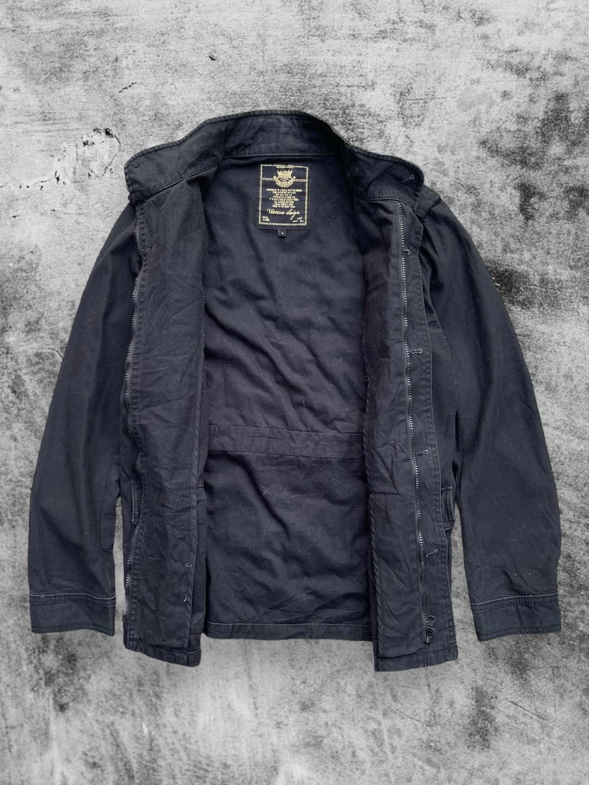 Japanese Brand Vintage Ventina Design M65 Field Jacket Size US L / EU 52-54 / 3 - 3 Thumbnail
