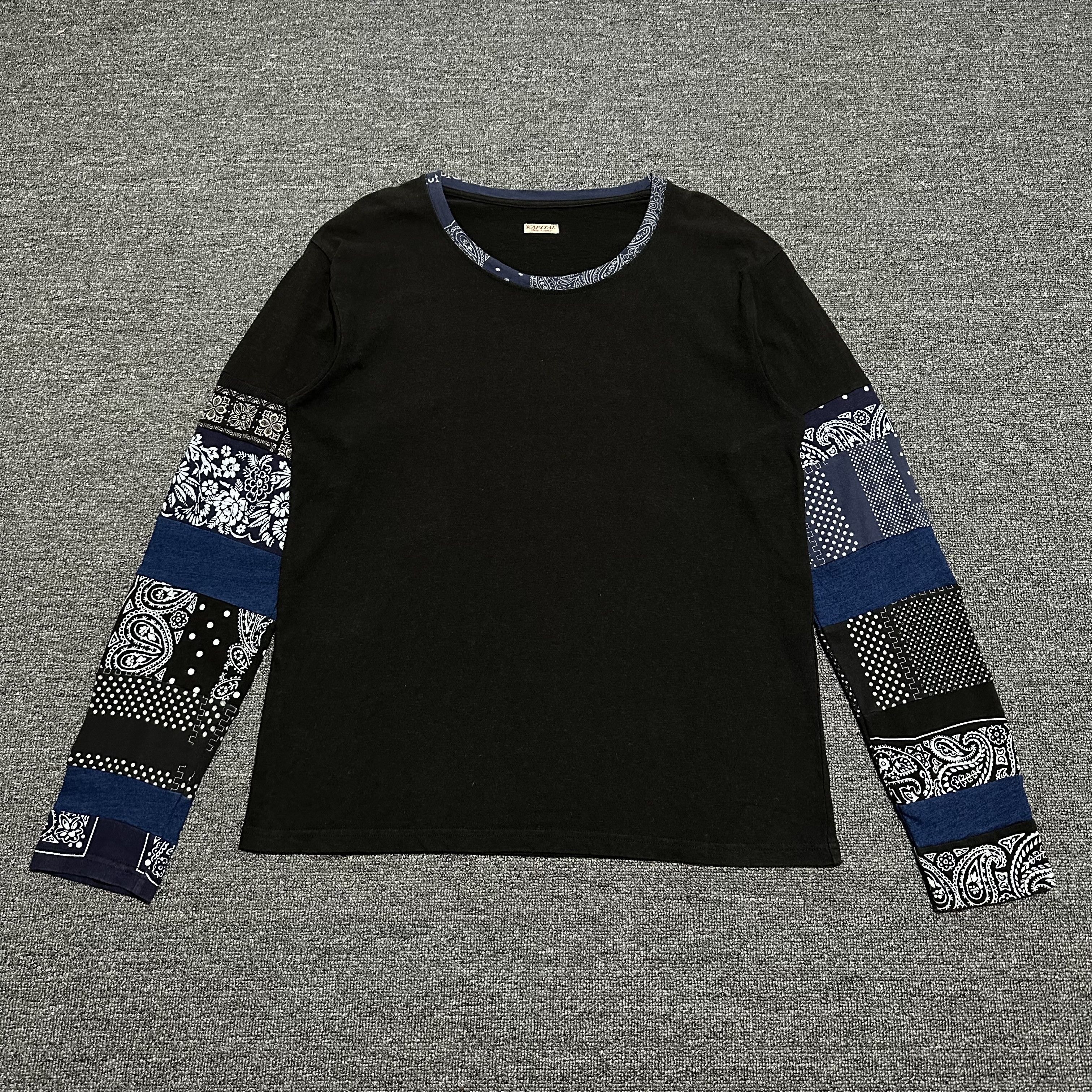 Kapital Kapital Patchwork Bandana Longsleeve Size US L / EU 52-54 / 3 - 1 Thumbnail