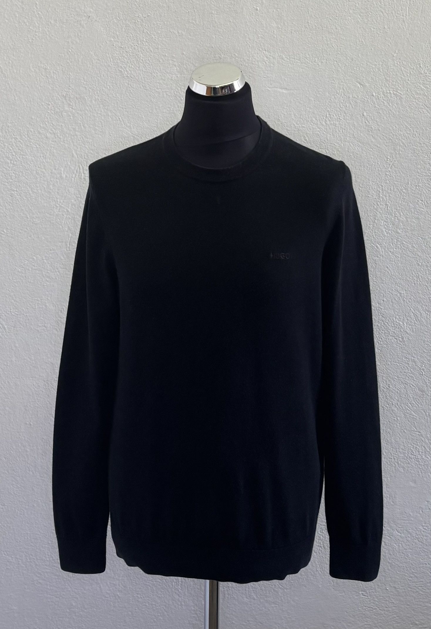 Hugo Boss Hugo Boss sweater black small logo medium Size US M / EU 48-50 / 2 - 1 Thumbnail