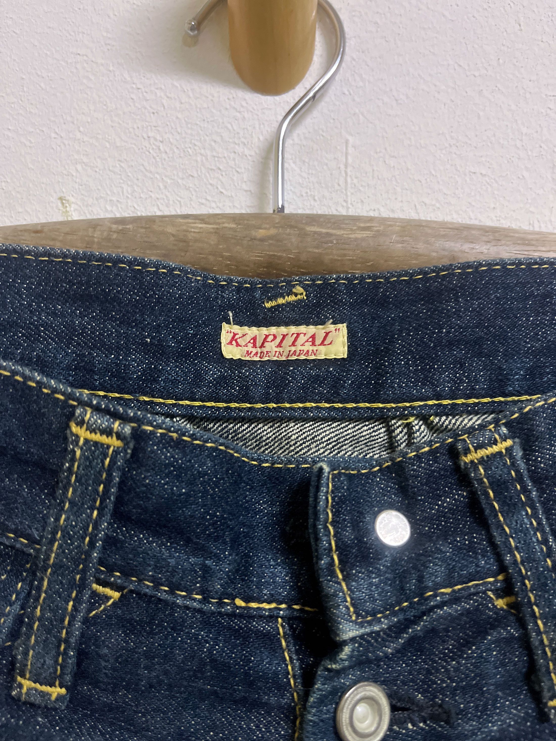 Kapital Kapital High Rise Button Fly Jeans Size US 28 / EU 44 - 3 Thumbnail