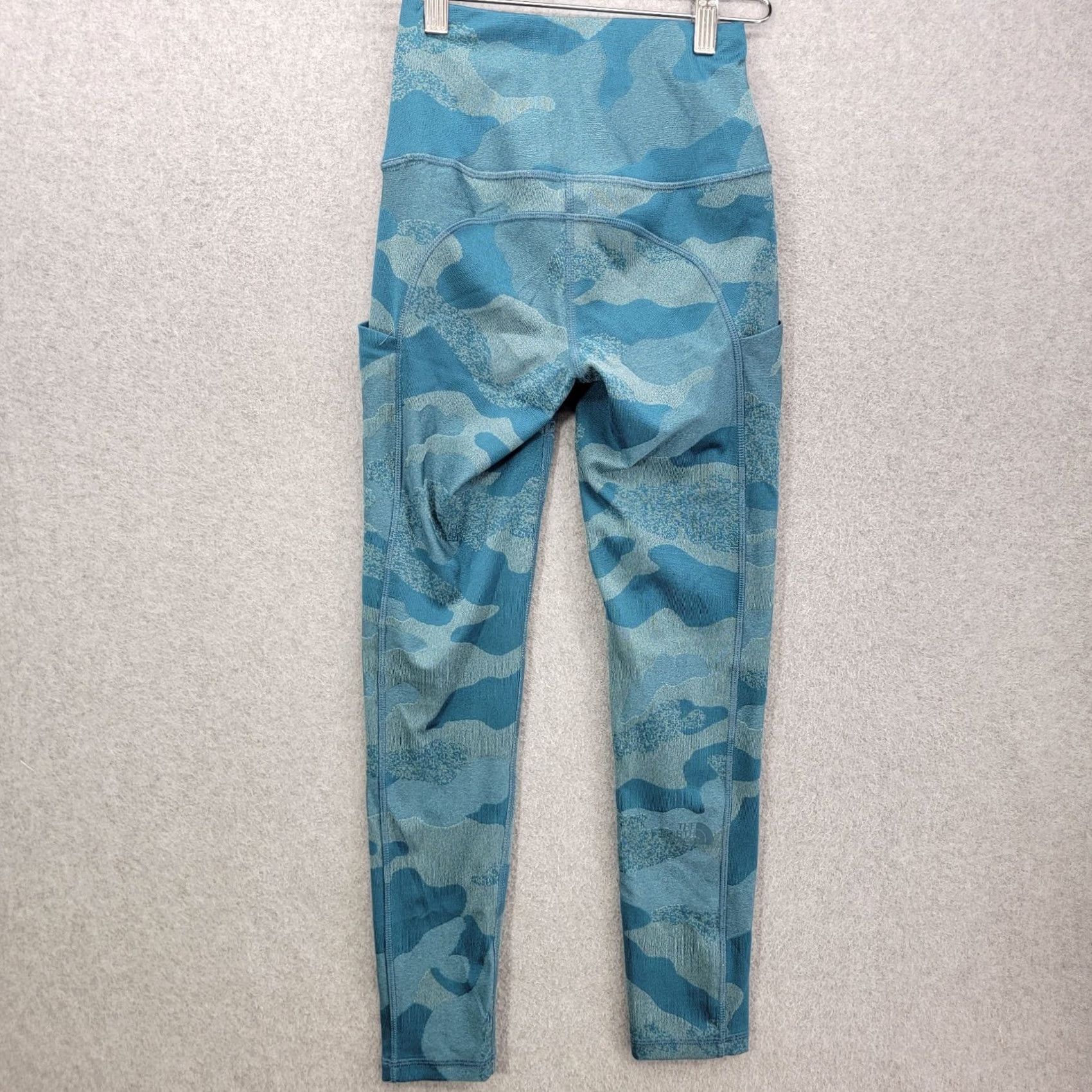 The North Face The North Face Full Length Running Leggings Women's Blue Camo XS Size 26" / US 2 / IT 38 - 6 Thumbnail