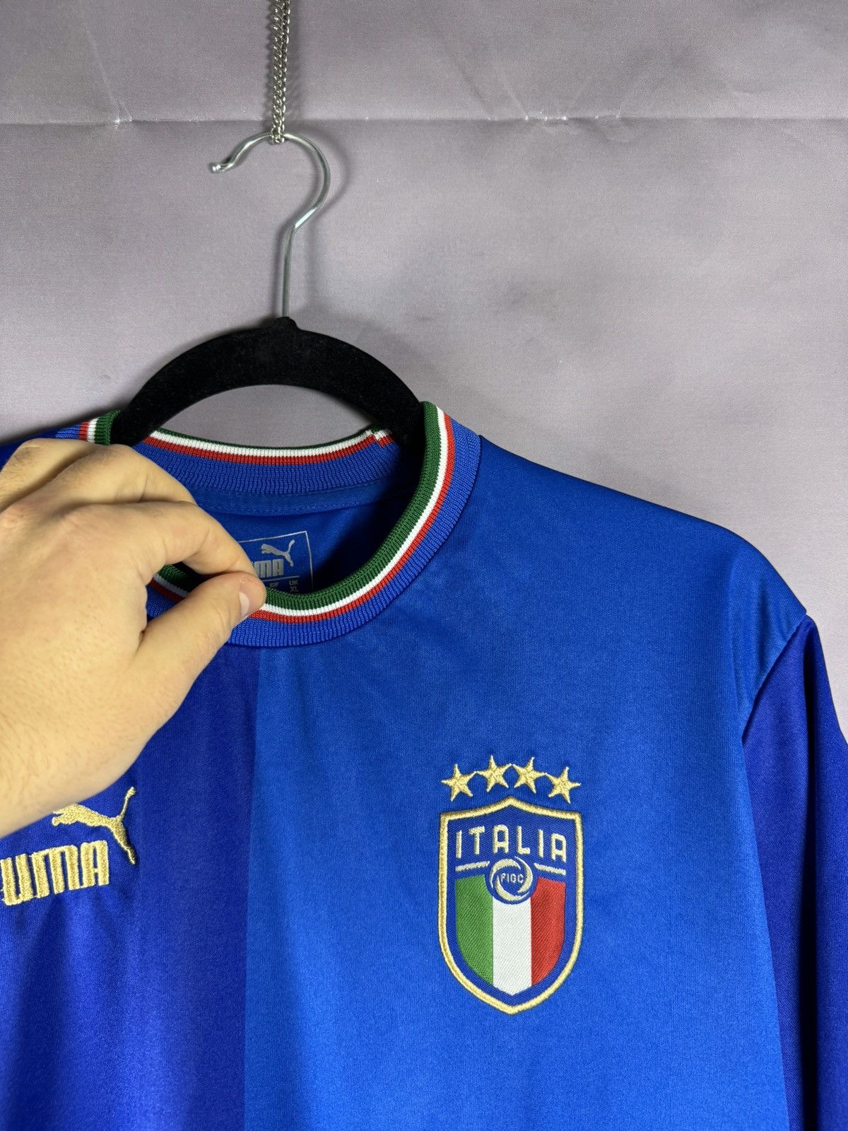 Puma × Vintage Italy National Team 2022 Puma Soccer Jersey Blokcore Size US XL / EU 56 / 4 - 8 Thumbnail