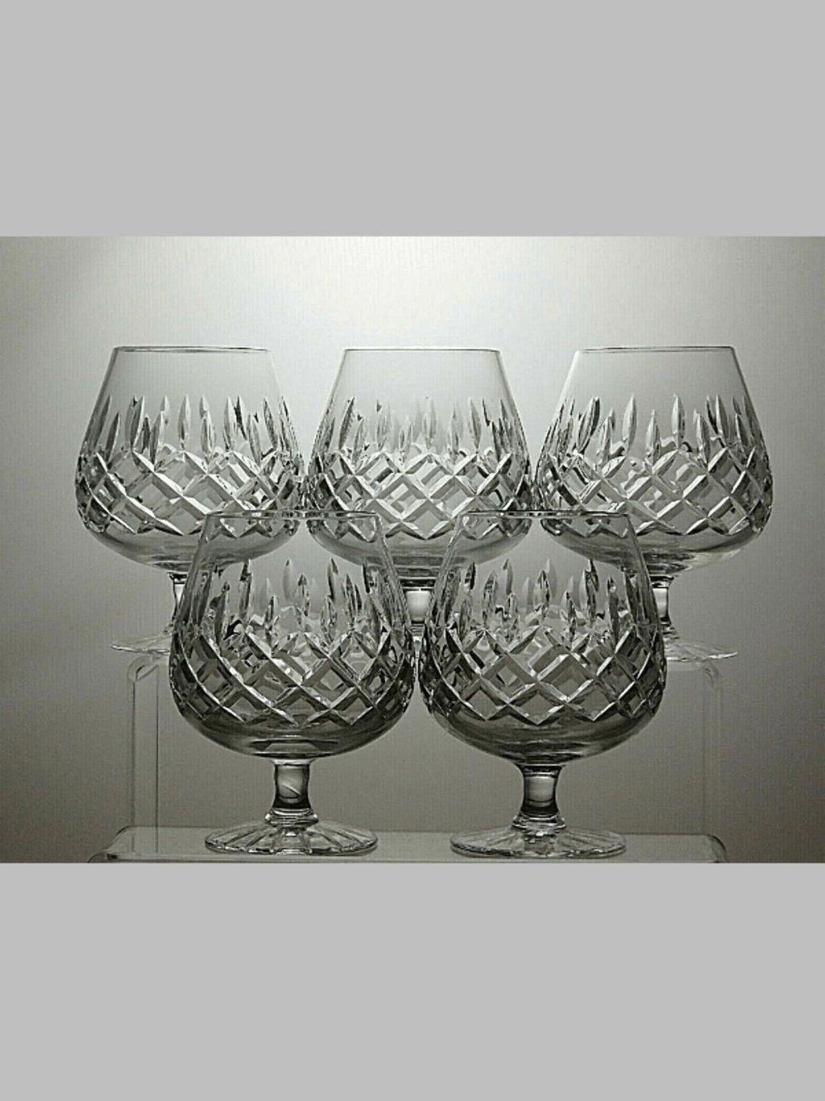 Other Edinburgh Crystal Cut Glass Set Of 5 Brandy Glasses 4 2/3" Size ONE SIZE - 1 Thumbnail