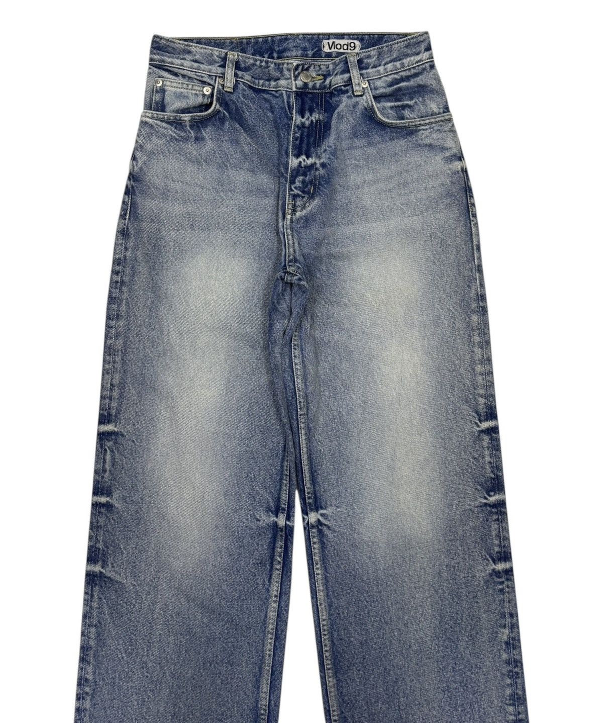 Beauty Beast 🔥BAGGY JEANS MOD9 JNCO BALENCIAGA STYLE JEANS Size US 29 - 4 Thumbnail