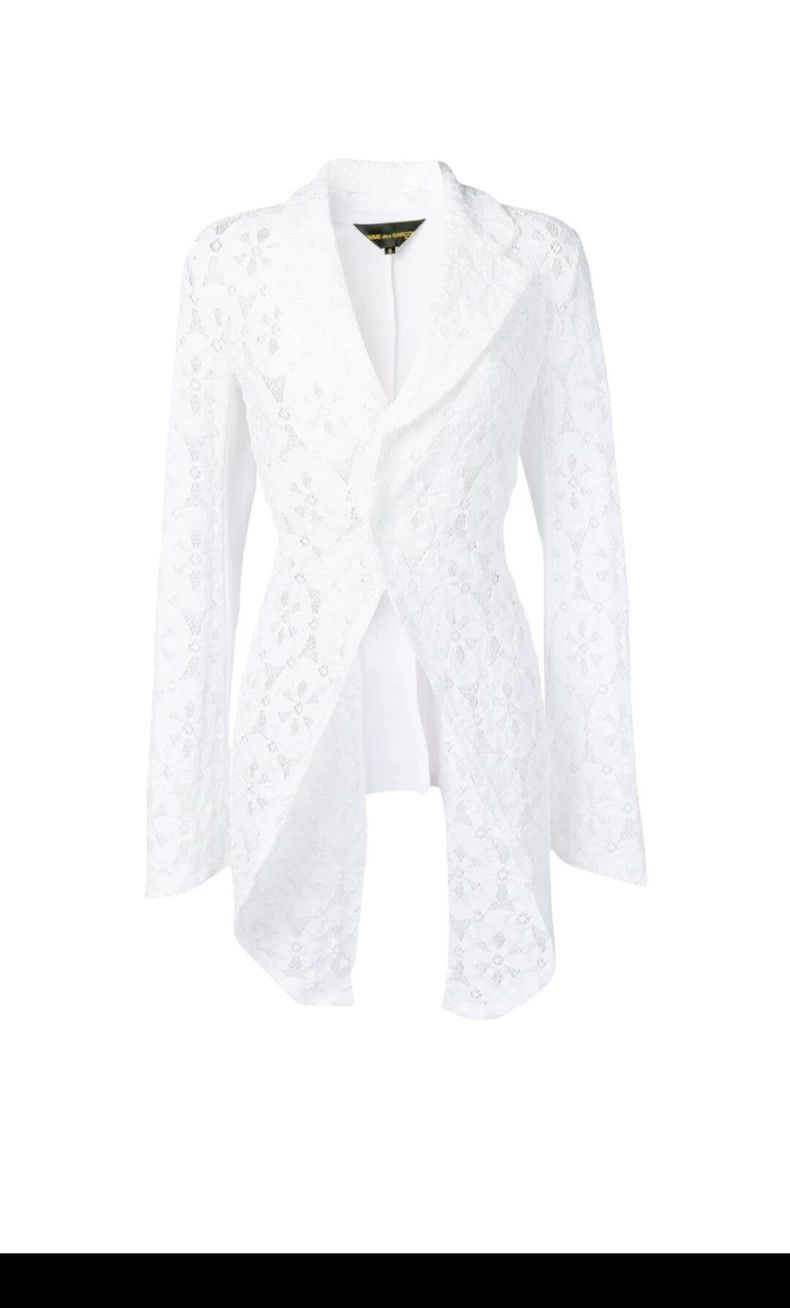Comme des Garcons Comme des Garcons Lace dovetail coat Size M / US 6-8 / IT 42-44 - 3 Thumbnail