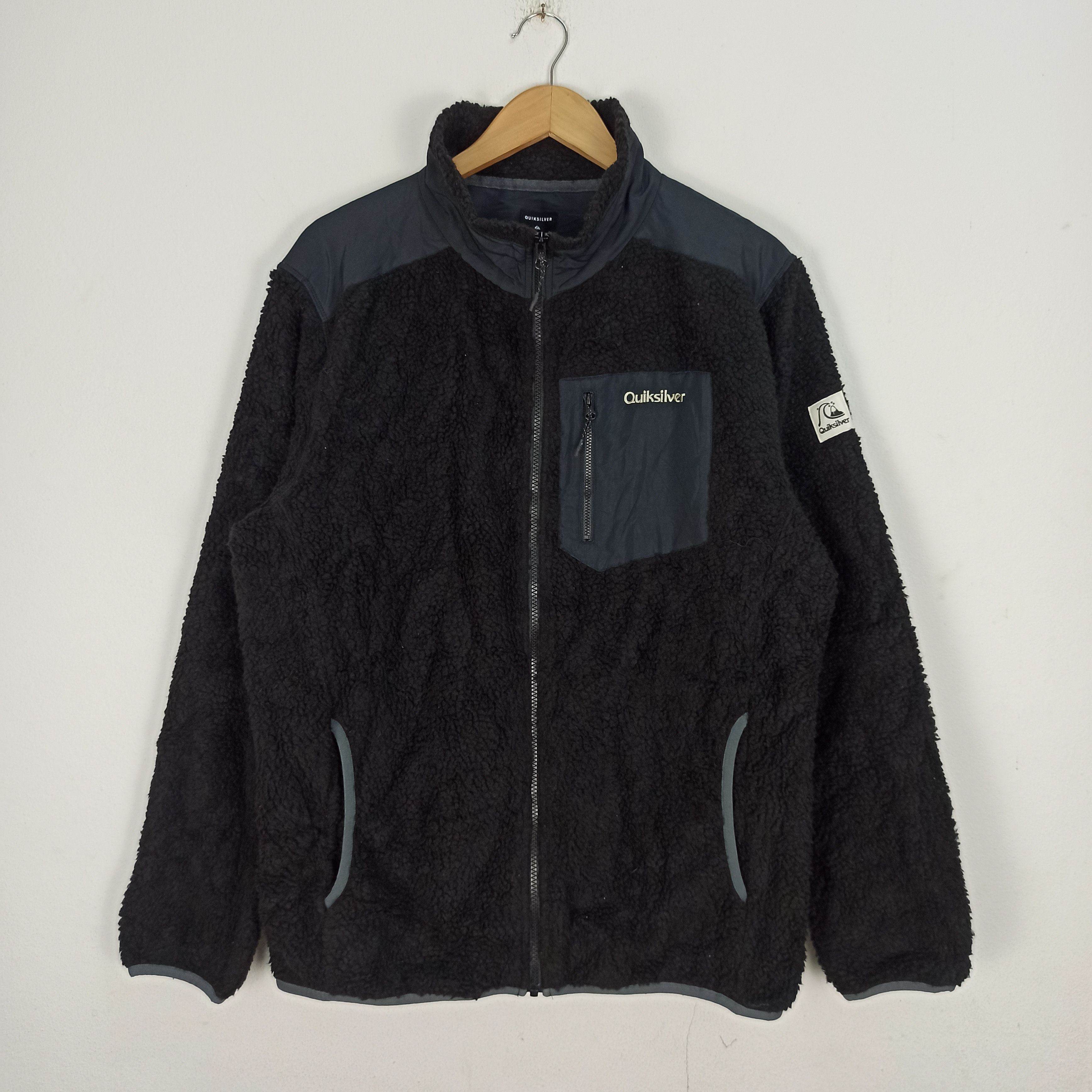 Quiksilver Quiksilver Deep Pile Fleece Jacket Size US XL / EU 56 / 4 - 1 Thumbnail