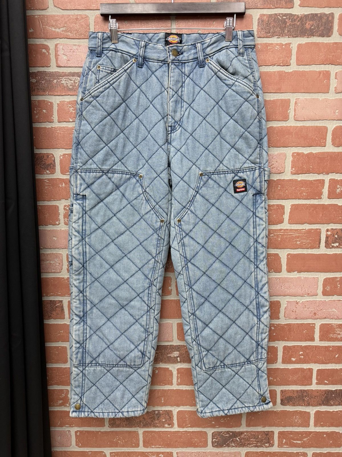 Supreme Nas and DMX Belly Collage Double Knee Denim Painter Pant